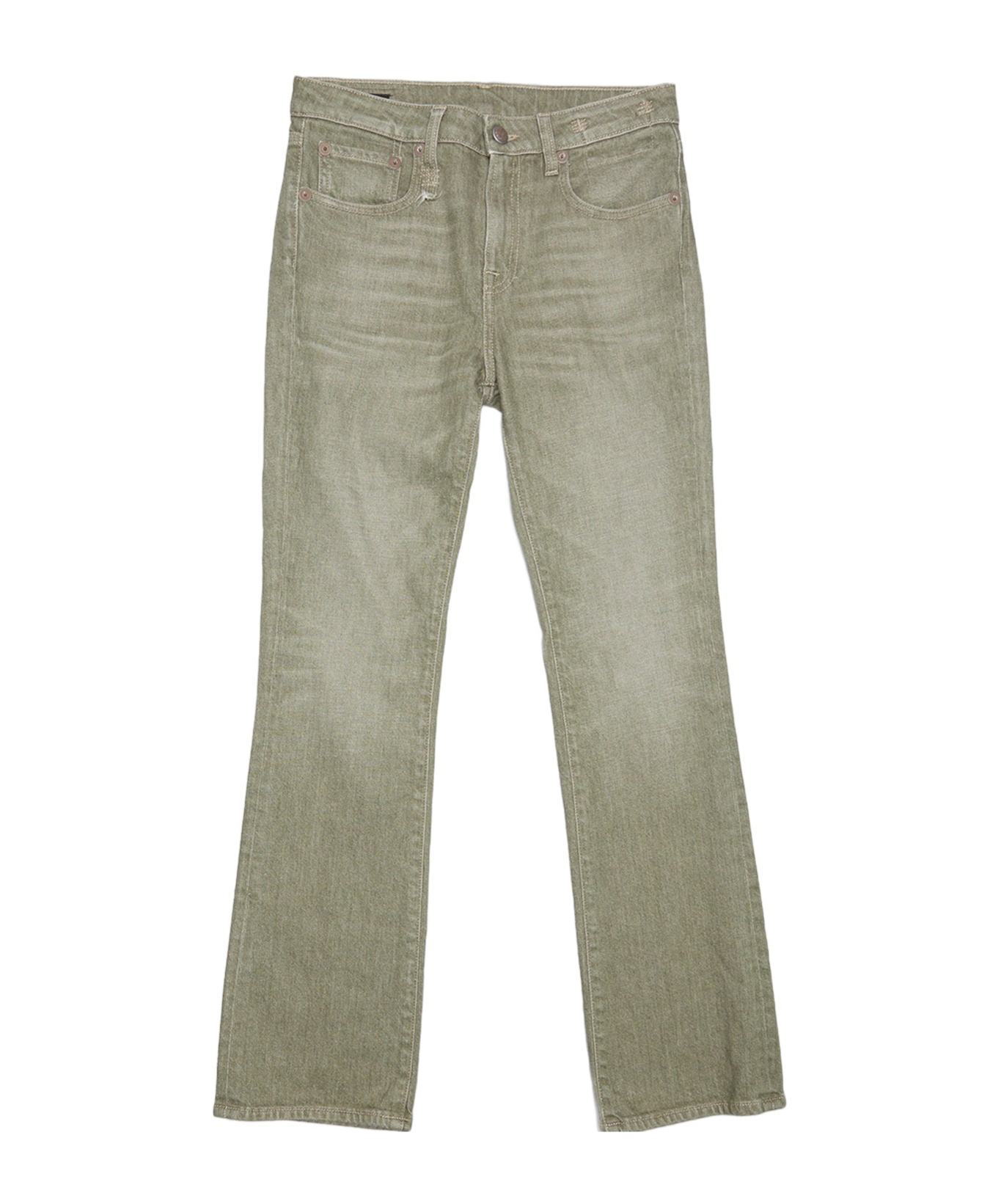 R13 Flared Jeans In Gray