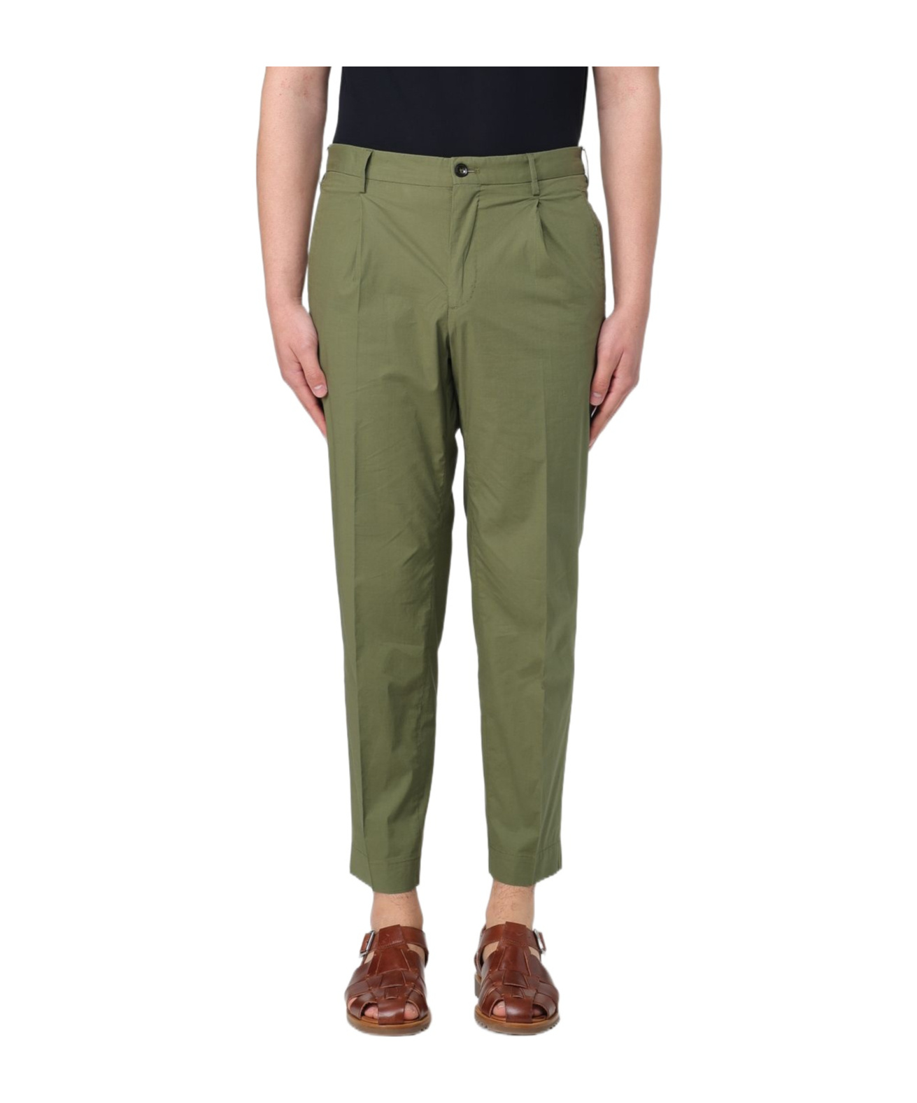 Incotex Pants  Men Color Green In Green