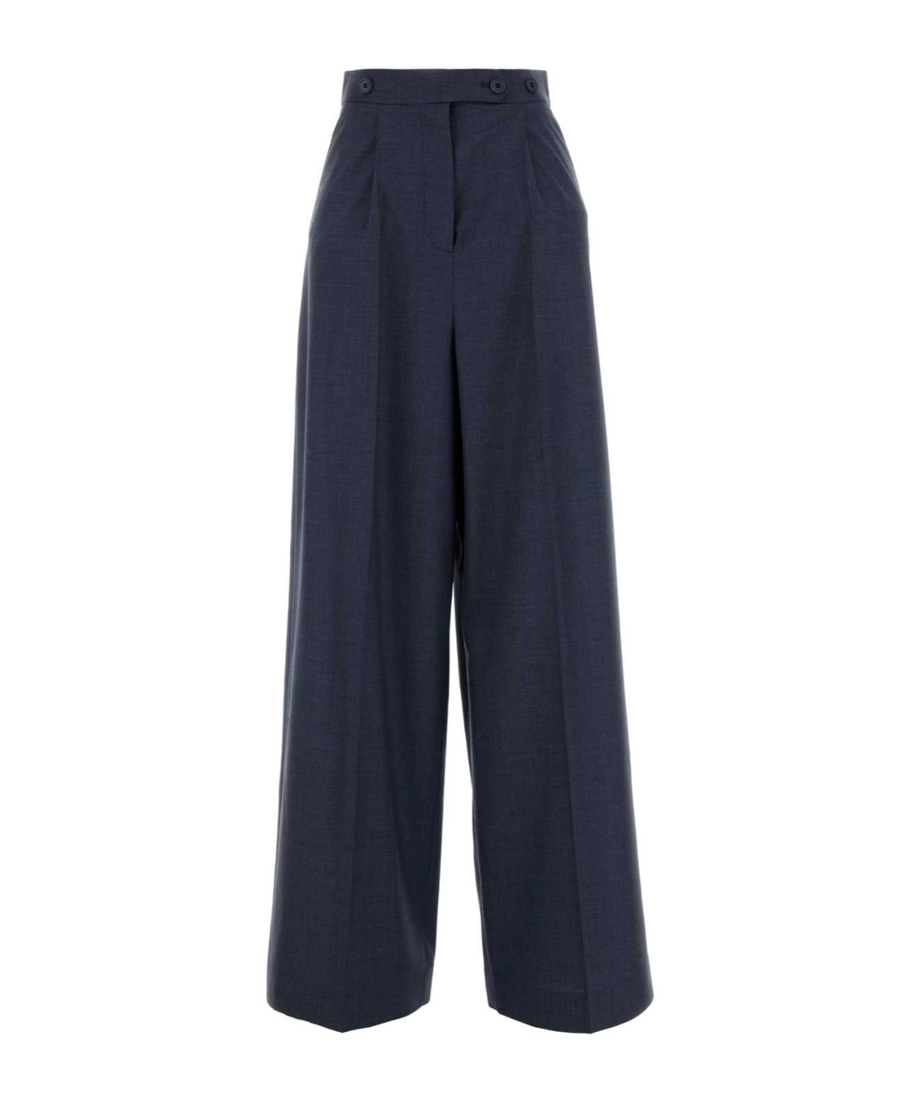 Givenchy Wide-leg Casual Pants In Blue