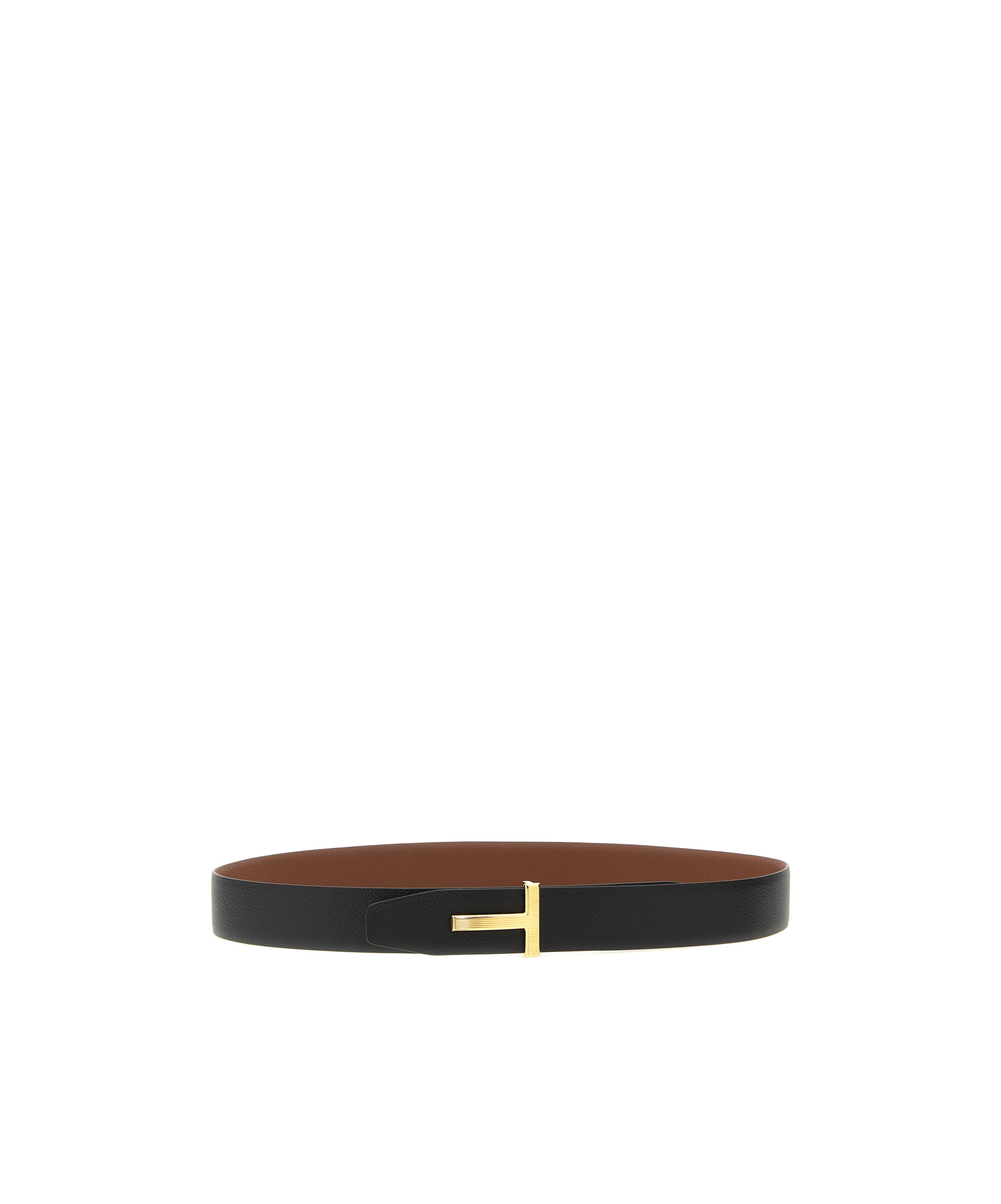 Tom Ford Logo Buckle Reversible Belt Belts Multicolor