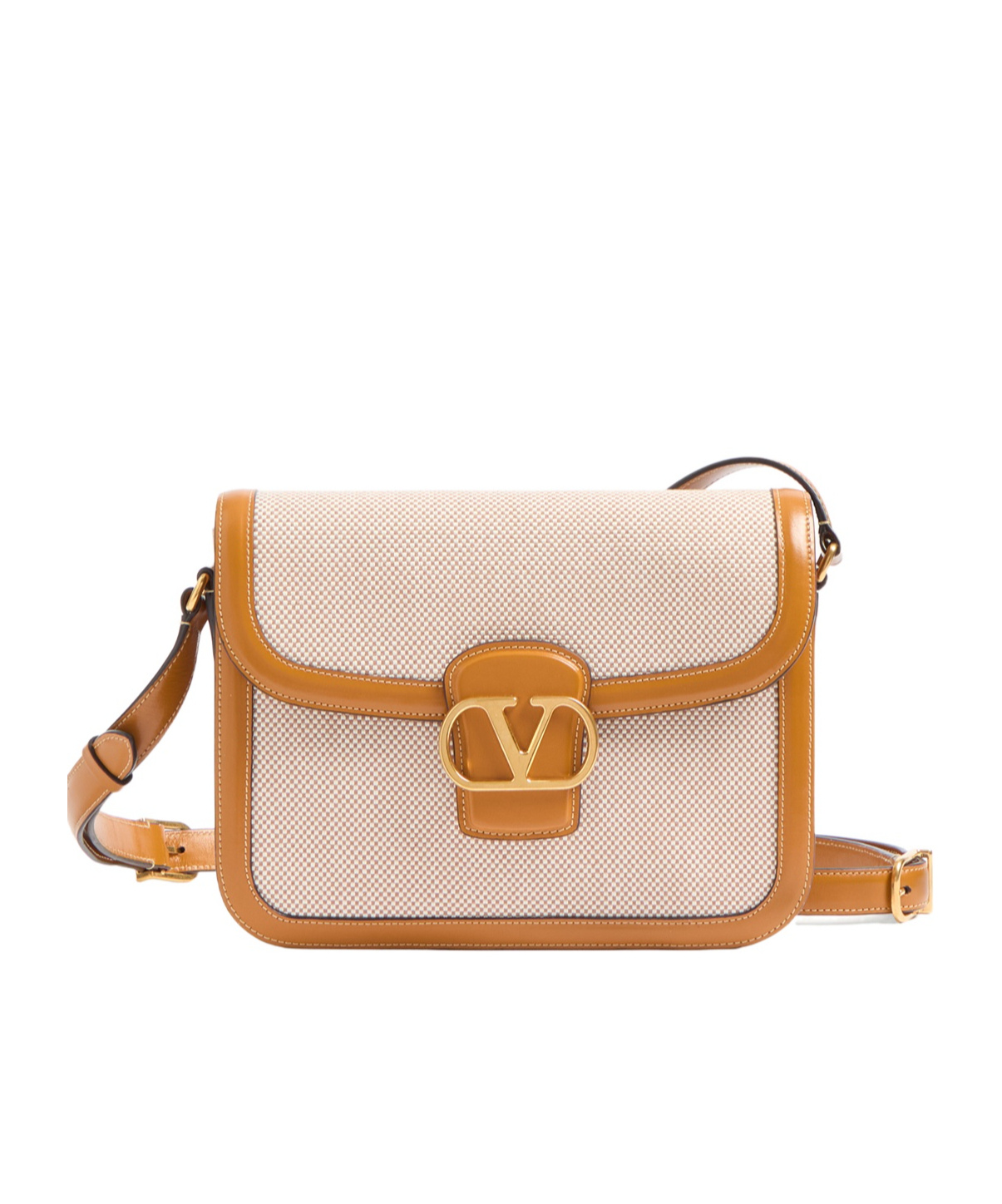 Valentino Logo Shoulder Bag In Multicolor