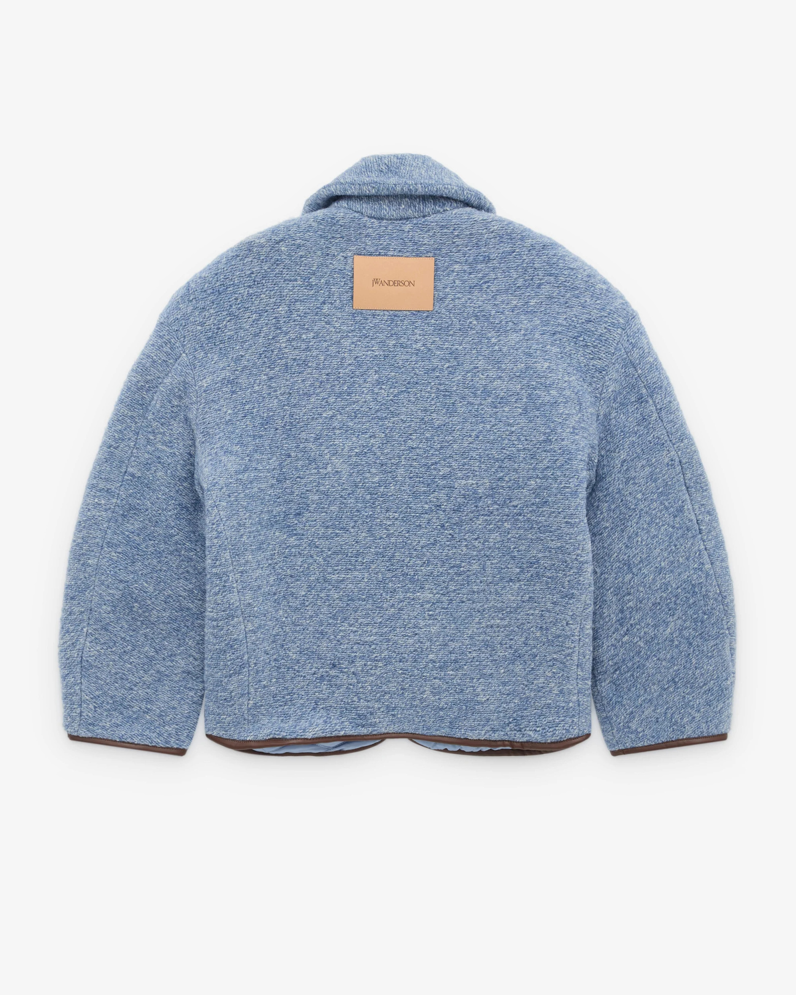 Jw Anderson Zip-up Bomber Jacket In Blue