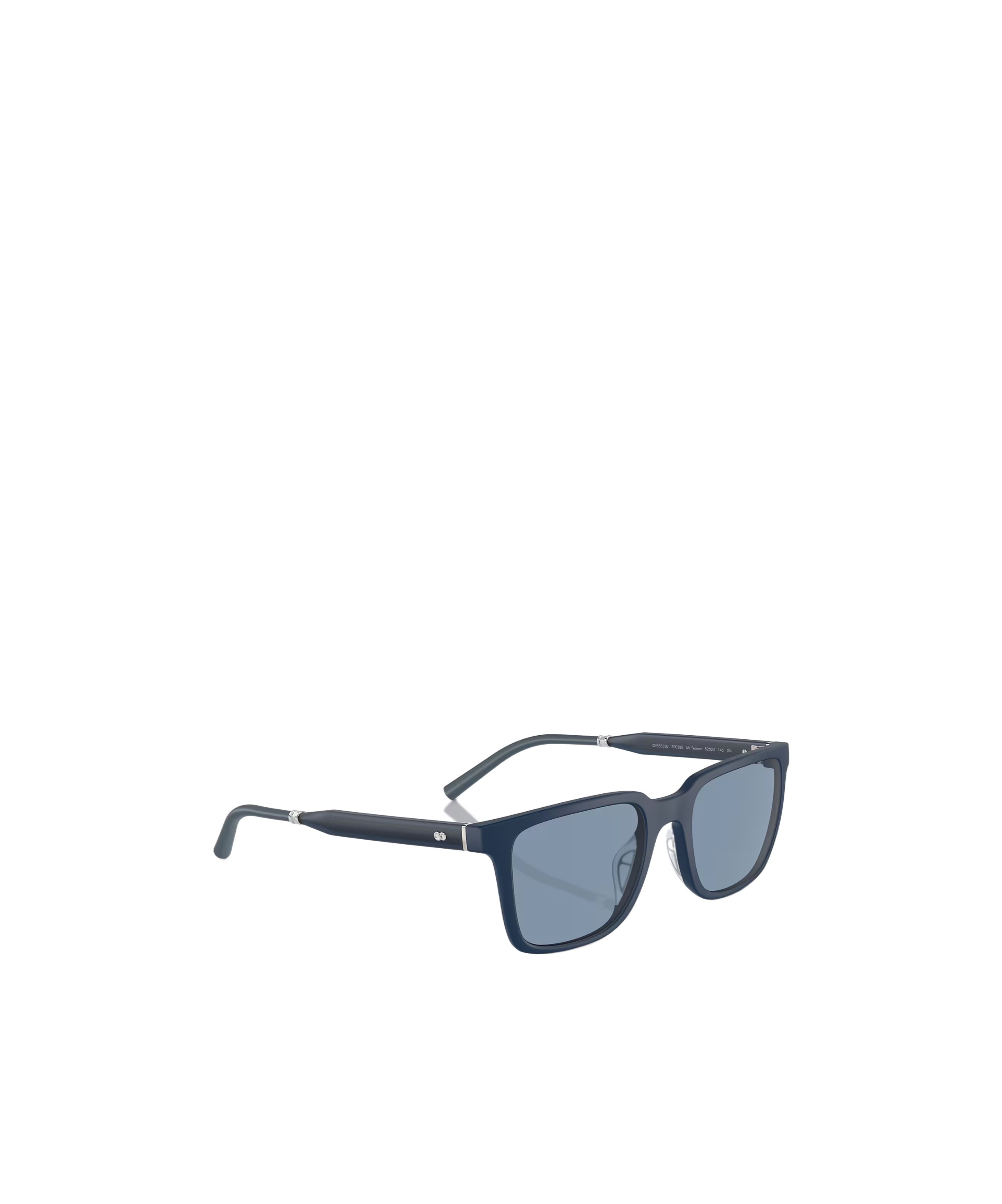 Oliver Peoples Roger Federer 52mm Rectangular Sunglasses In Blue