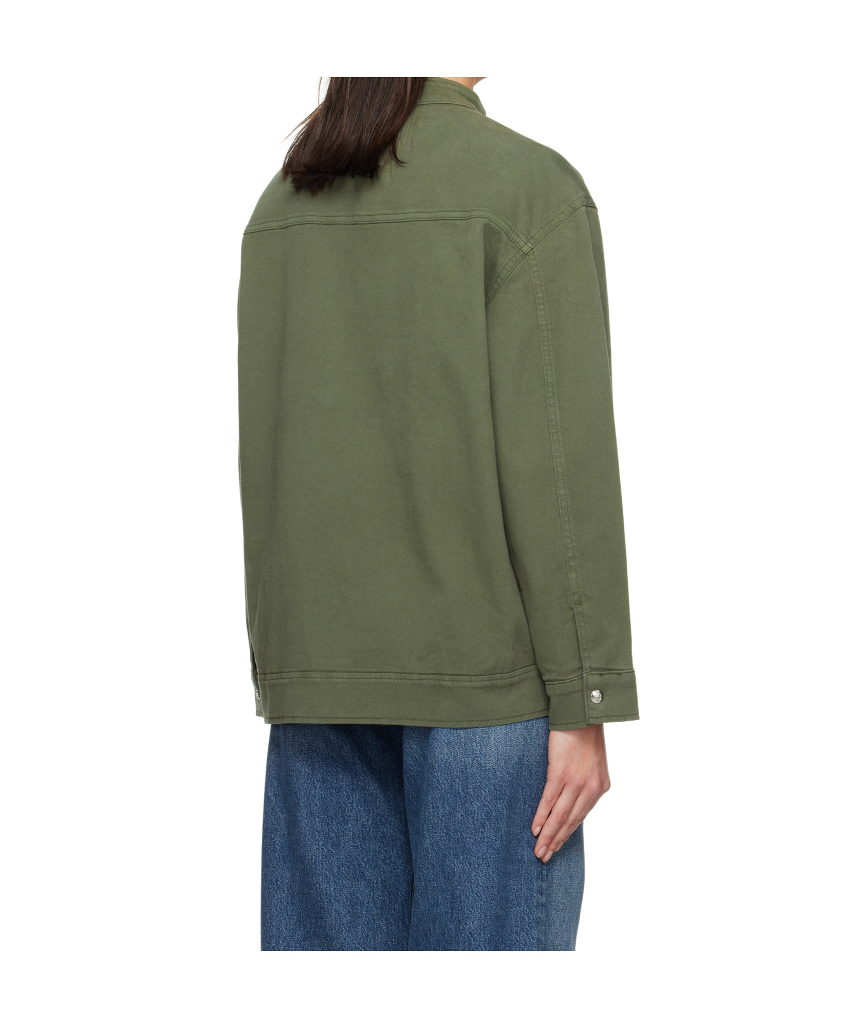 Anine Bing Henry Jacket In Army Green In Green