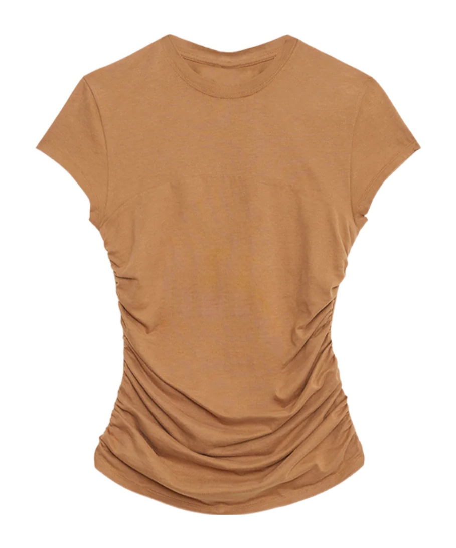 Isabel Marant Étoile Maelie T-shirt In Brown