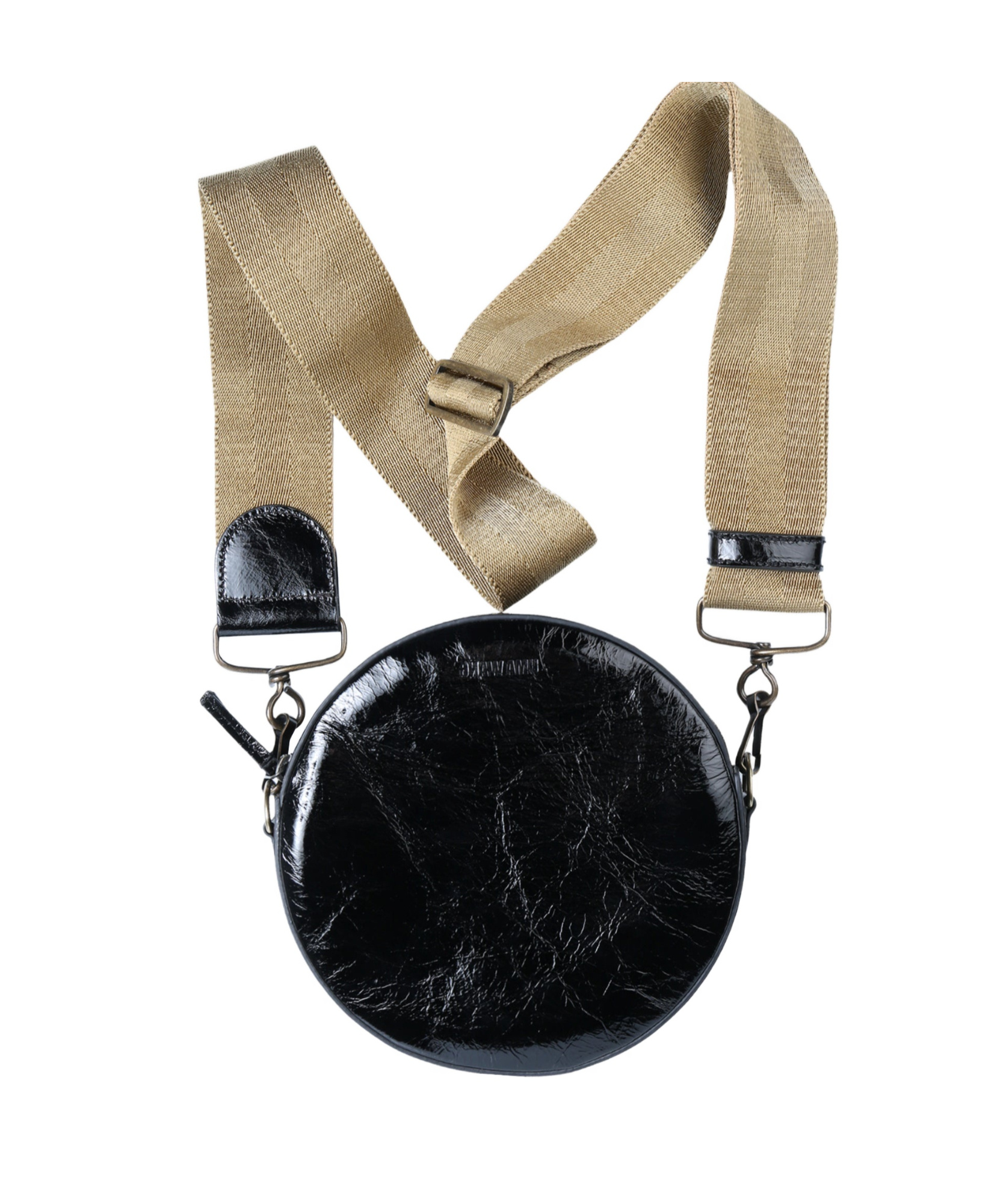 Uma Wang Small Round Clutch In Black