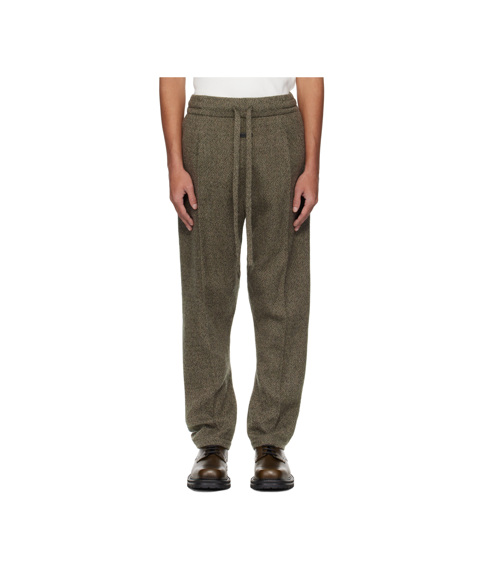 Fear Of God Drawstring Casual Pants In Green