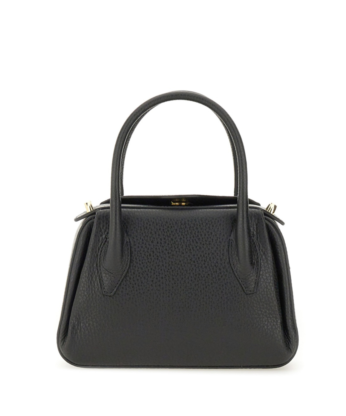Yuzefi Zippered Shoulder Bag In Black