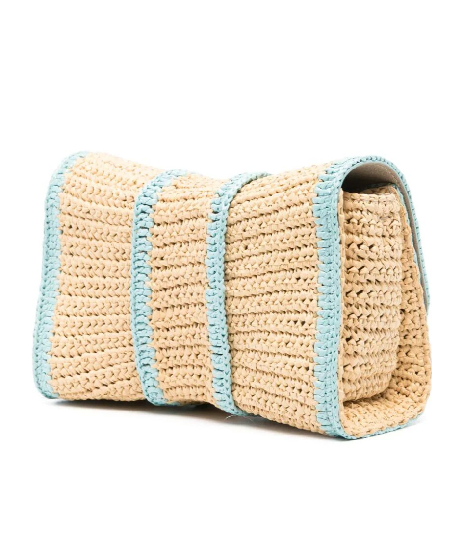 Shop Furla Clamshell Crossbody Bag In Nude