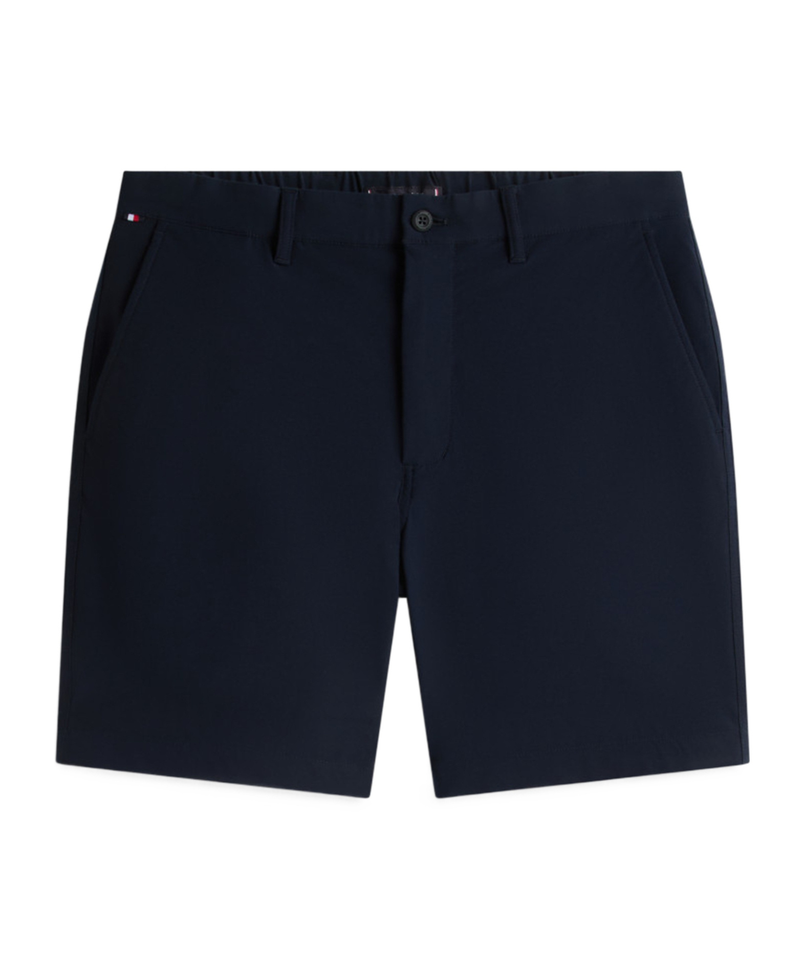 Tommy Hilfiger Belt-loop Chino Shorts In Black