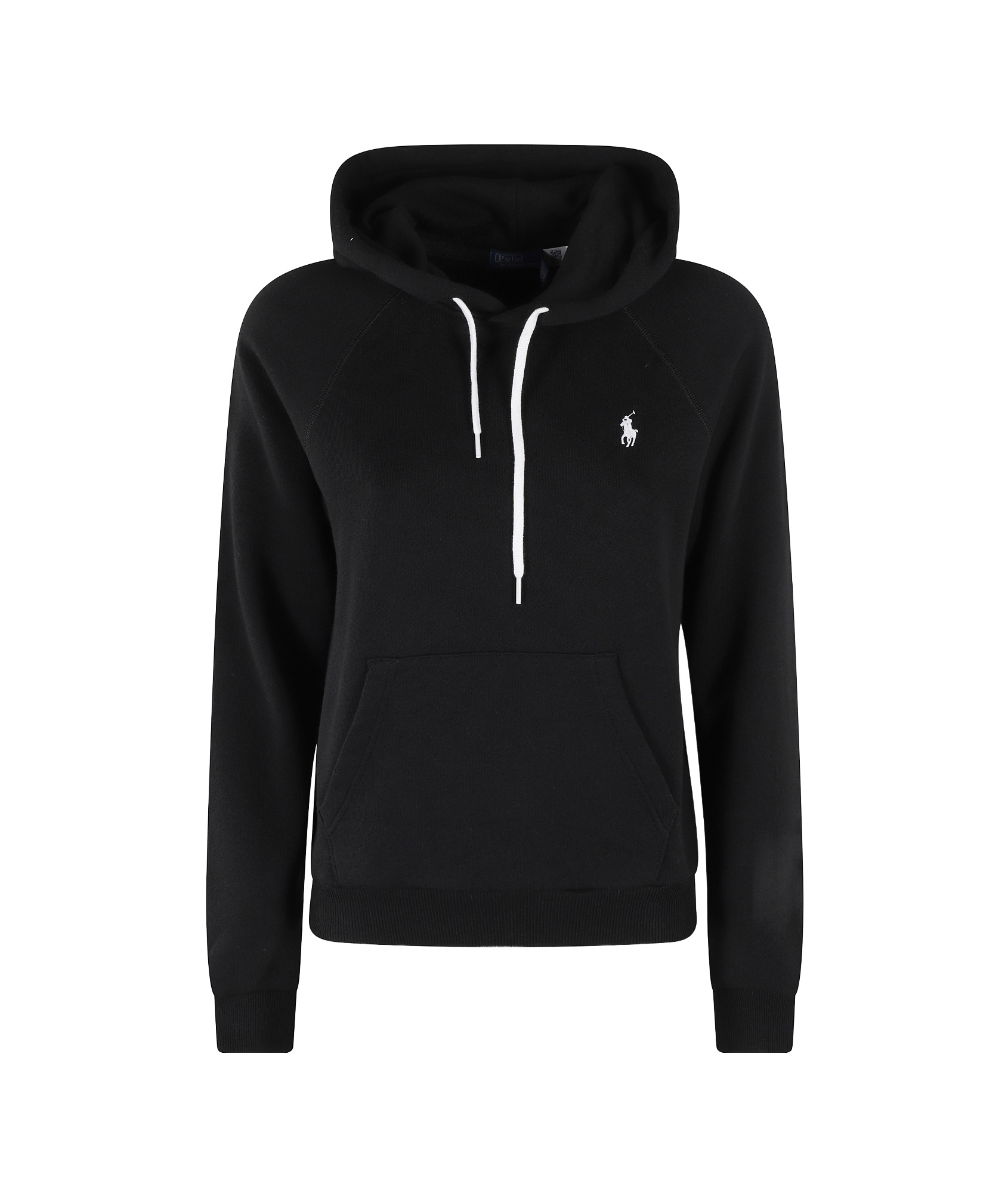 Polo Ralph Lauren Prl Shrknhd Long Sleeve Sweatshirt In Black