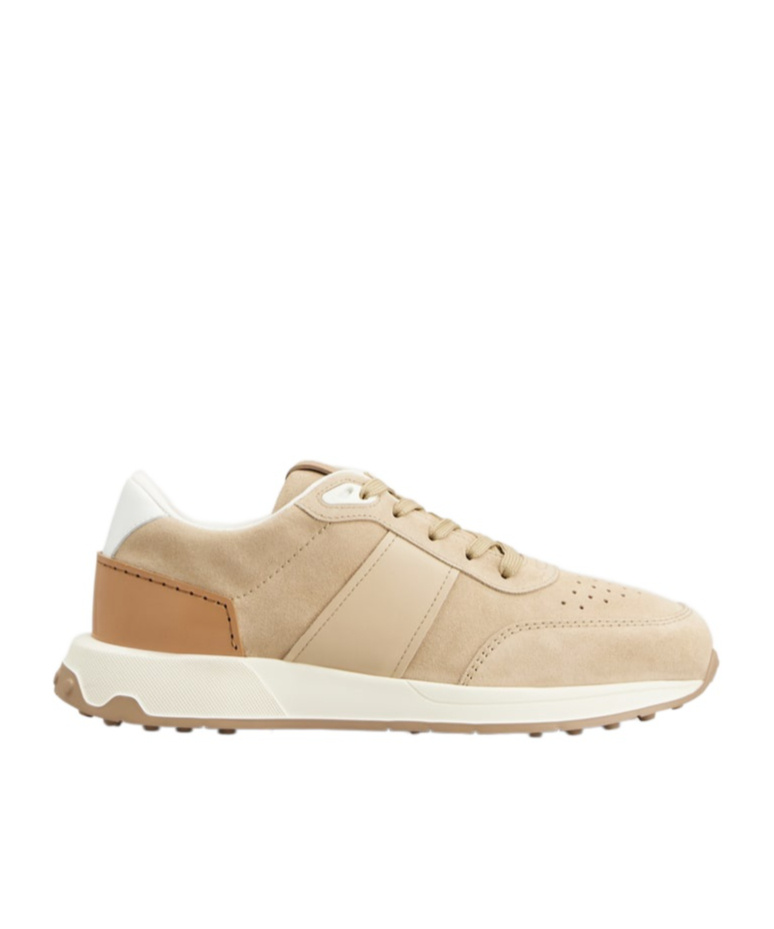 TOD'S TOD'S PANELLED LACE-UP SNEAKERS
