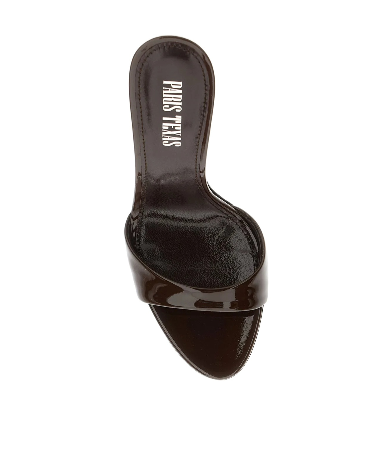 Paris Texas 'lidia' Brown Mules With Stiletto Heel