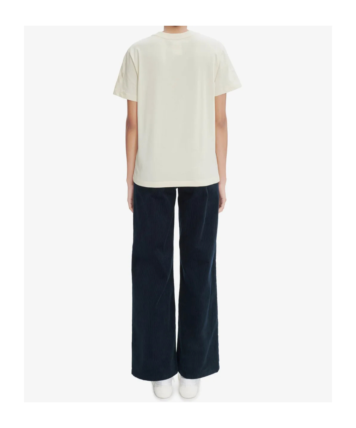 Apc Elisabeth Trousers In Black