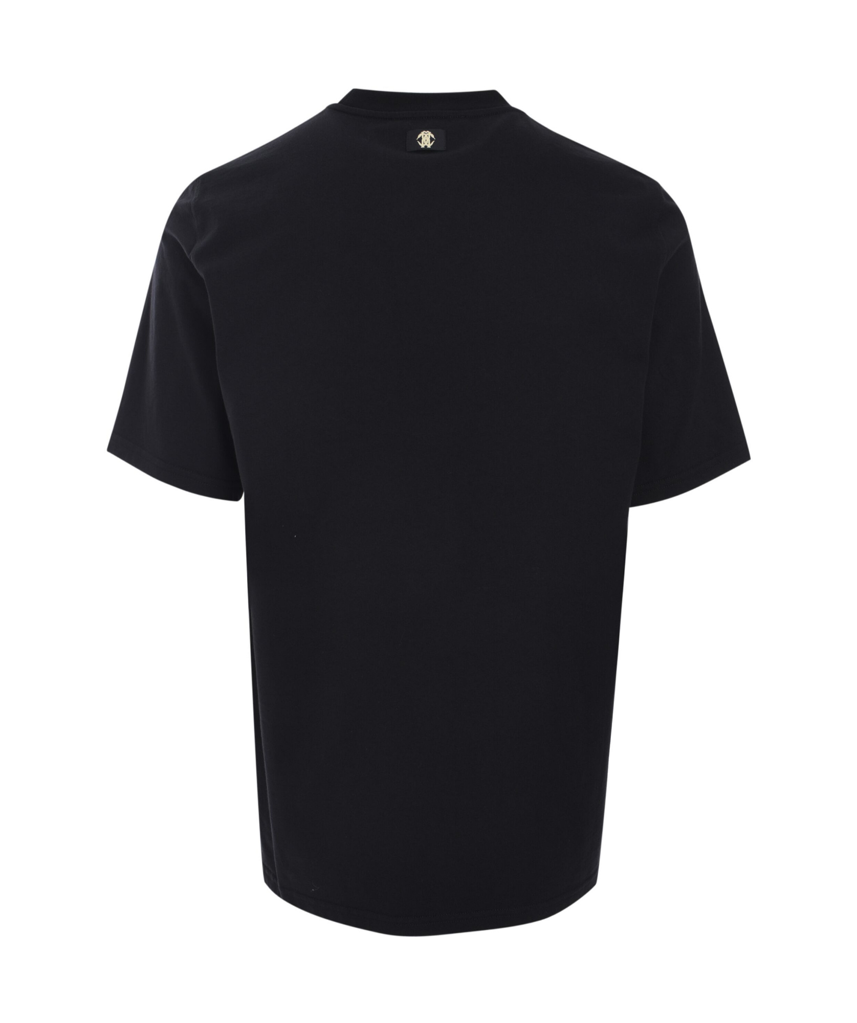 Roberto Cavalli Flyer Rises And Snake T-shirt In Black