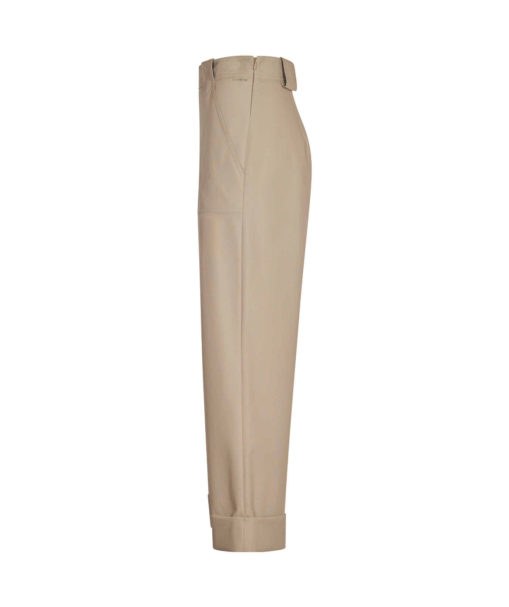 Max Mara Belt-loop Casual Pants In Nude