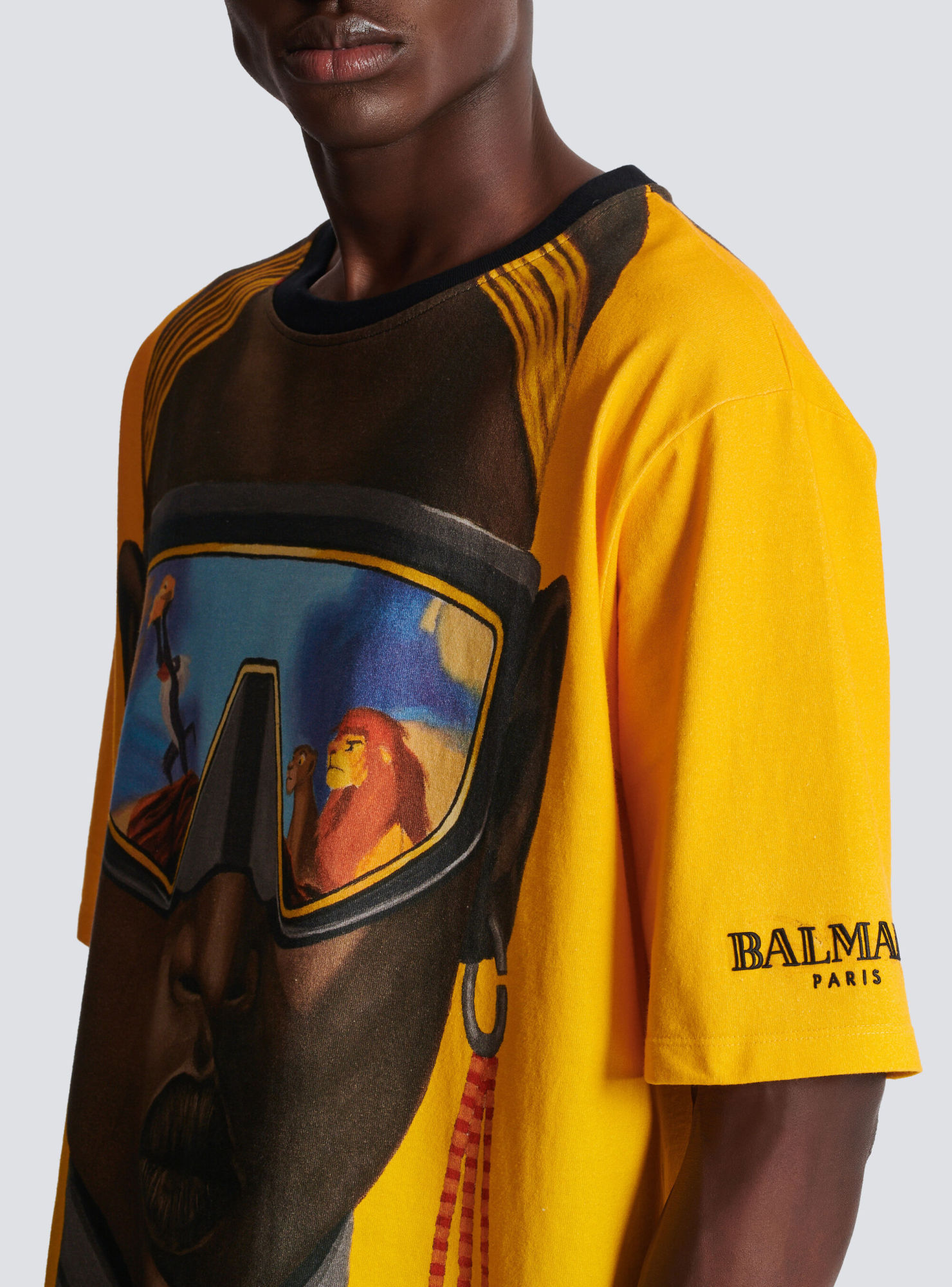 Balmain X Disney The Lion King T-shirt In Multicolor