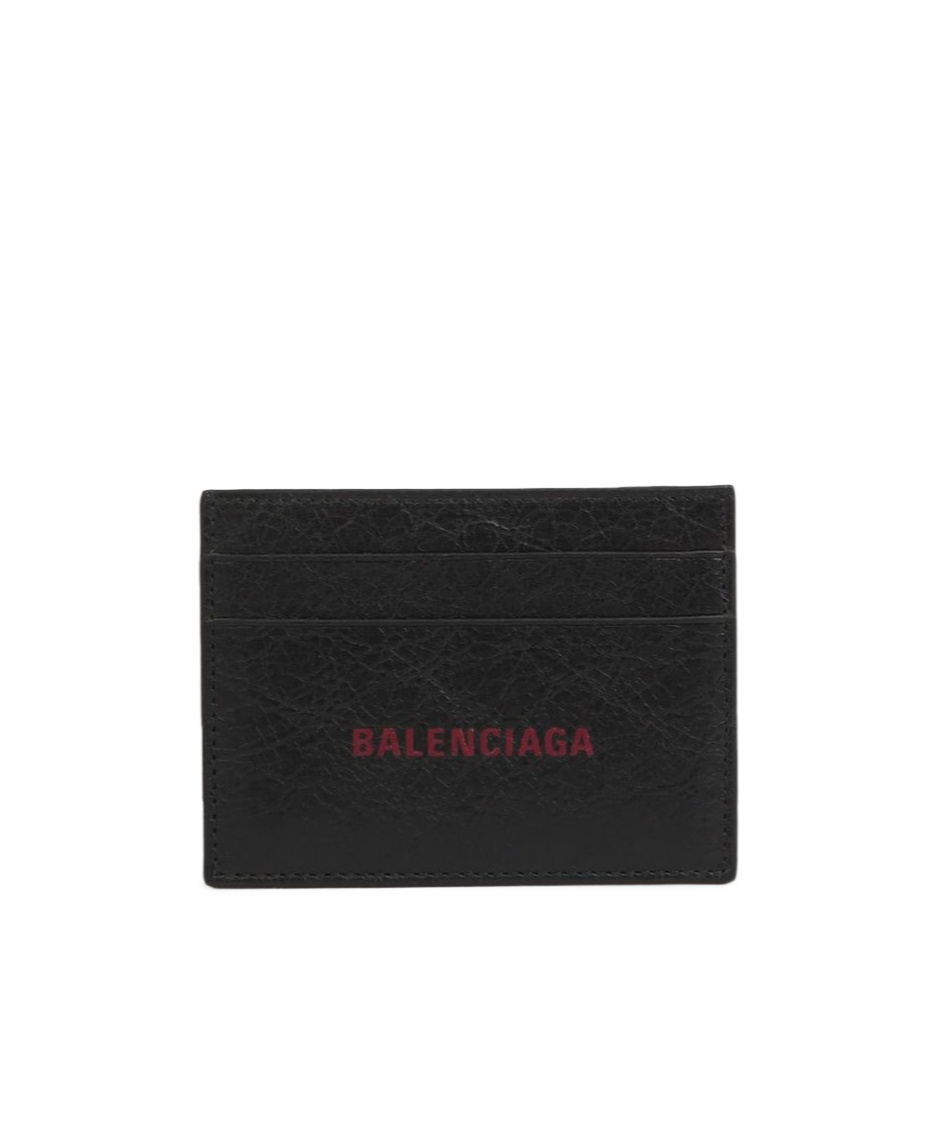 Balenciaga Men's Cash Card Holder In Black