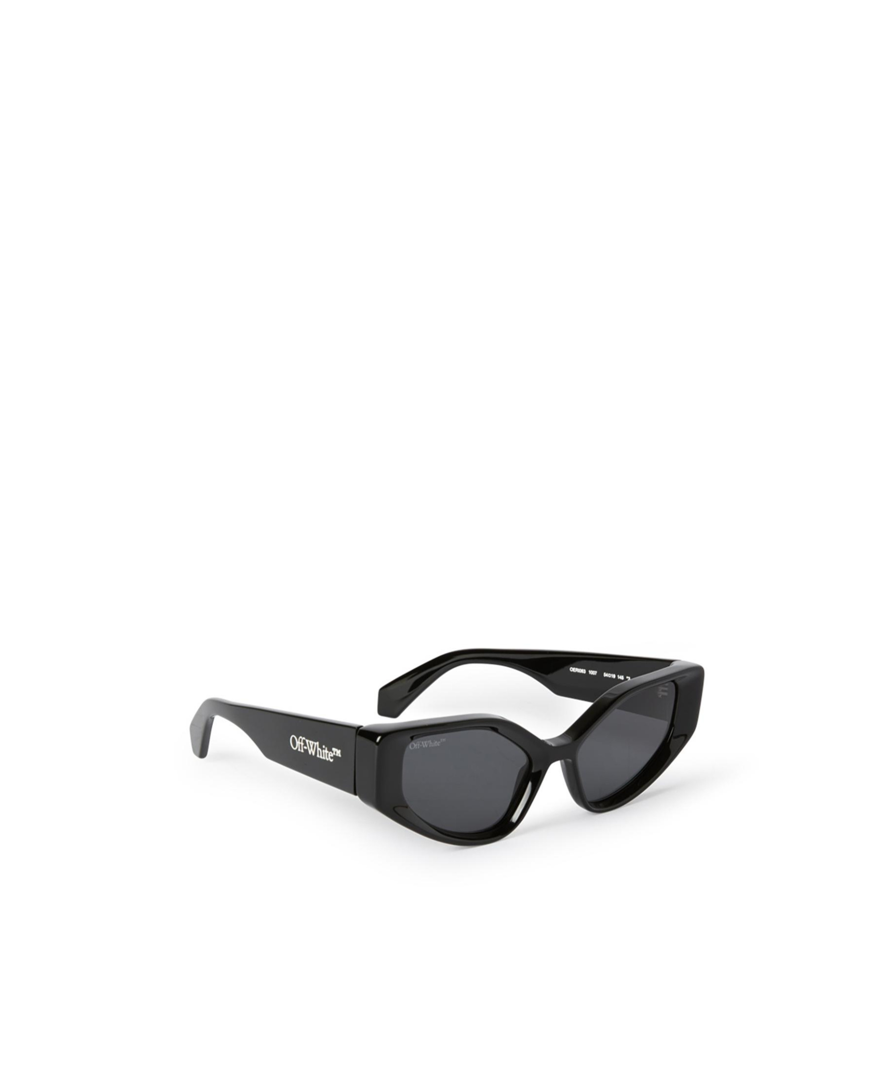 Off-white Logo Sunglasses In Black