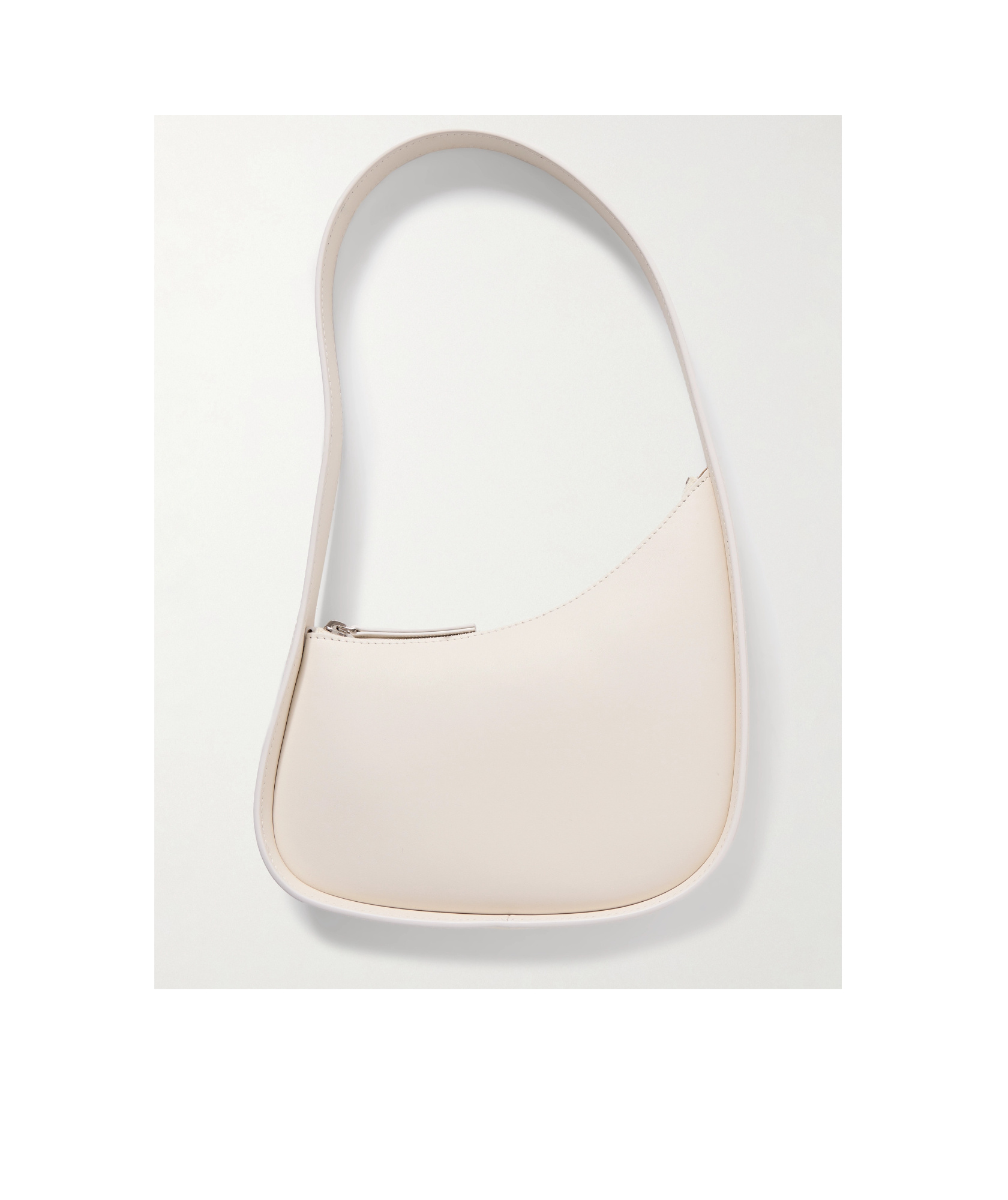The Row Zippered Shoulder Bag In Brown
