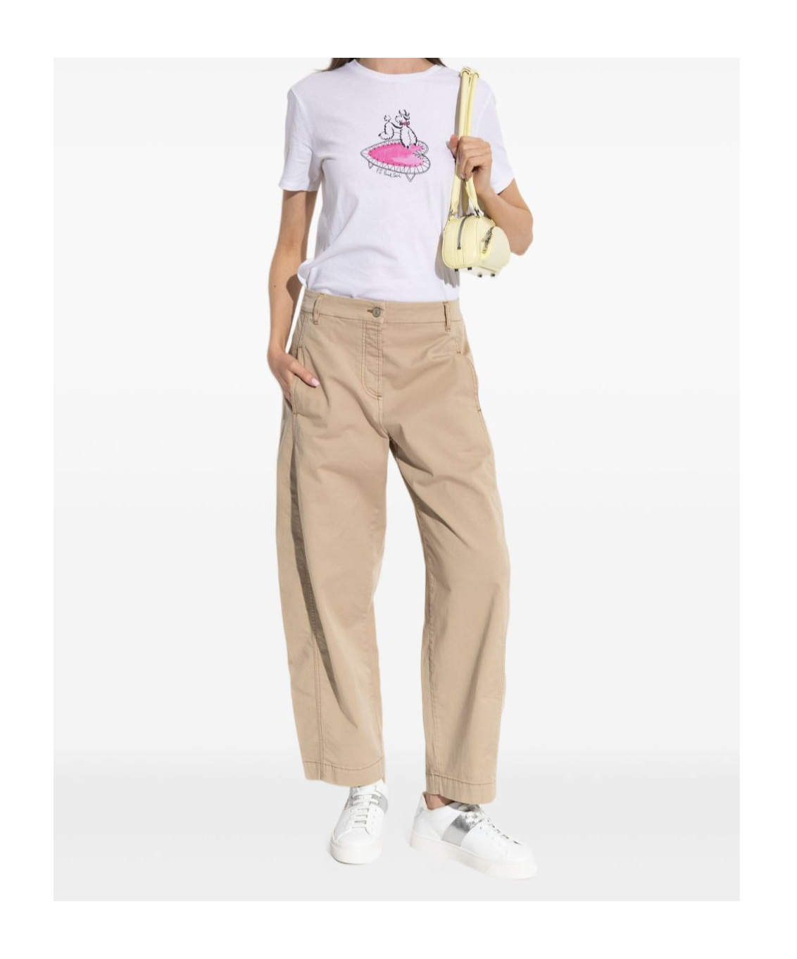 Ps By Paul Smith Ps Paul Smith Logo Printed Crewneck T-shirt