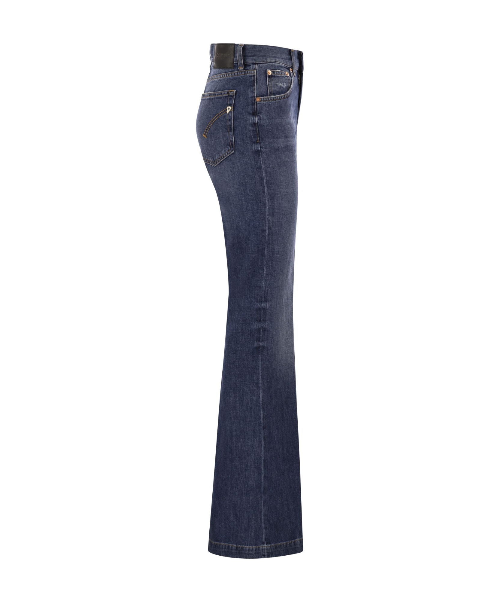 Dondup Olivia Slim Fit Bootcut Jeans In Blue