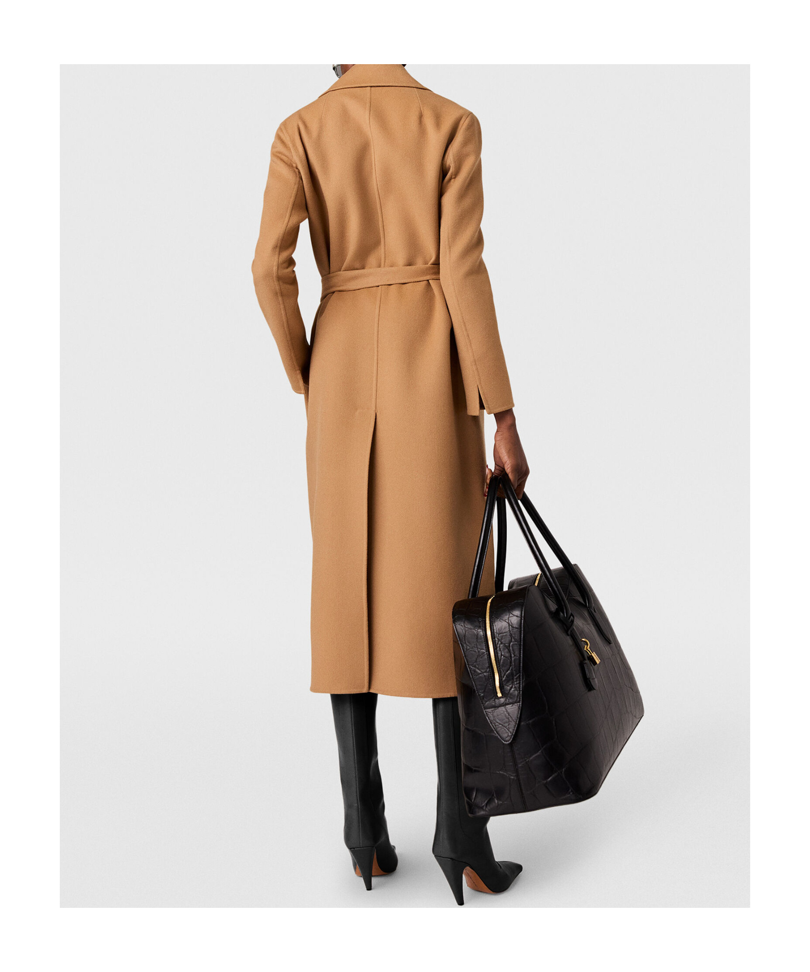 Stella Mccartney Double-faced Belted Trench Coat