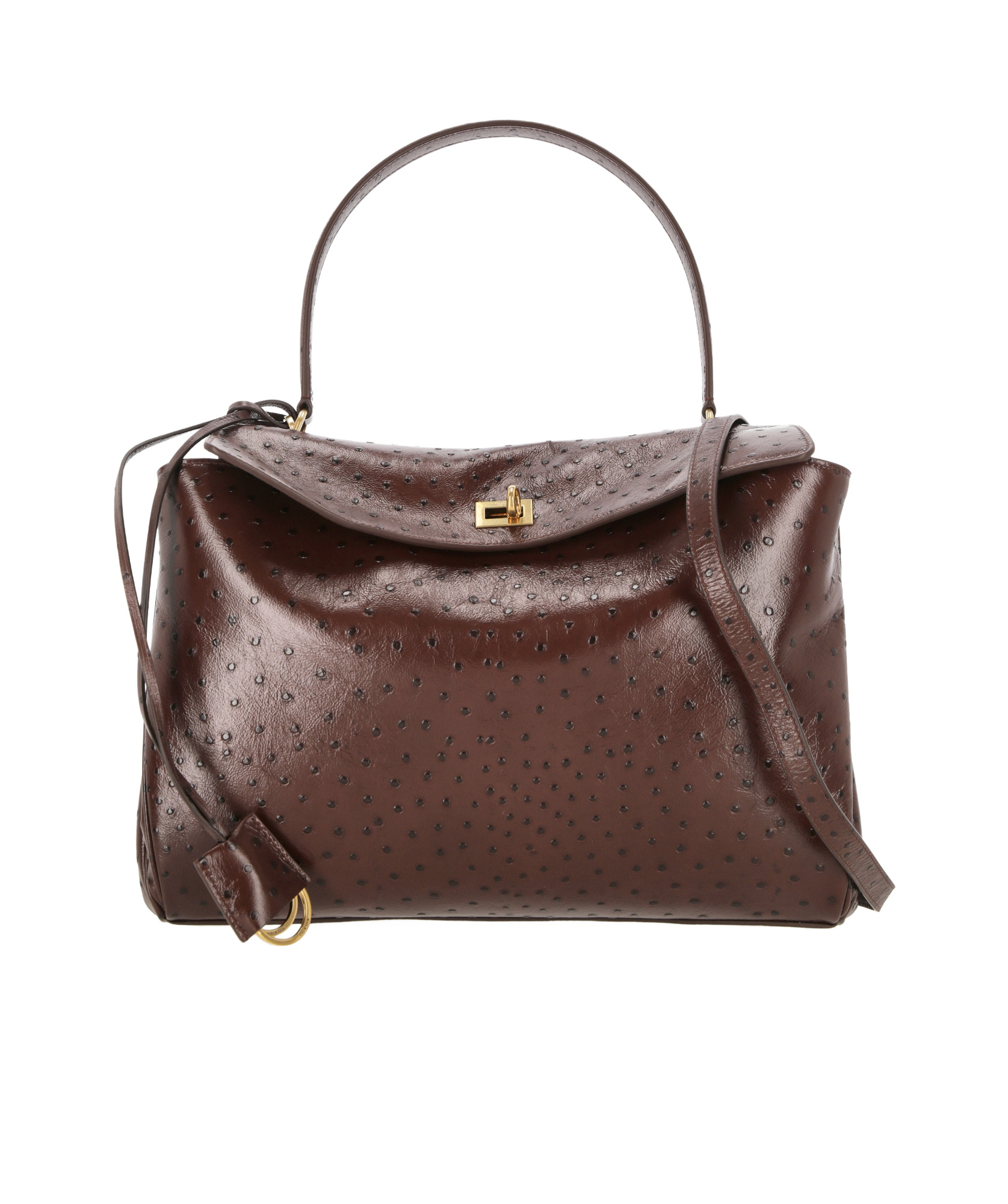 Balenciaga Rodeo Shoulder Bag In Red
