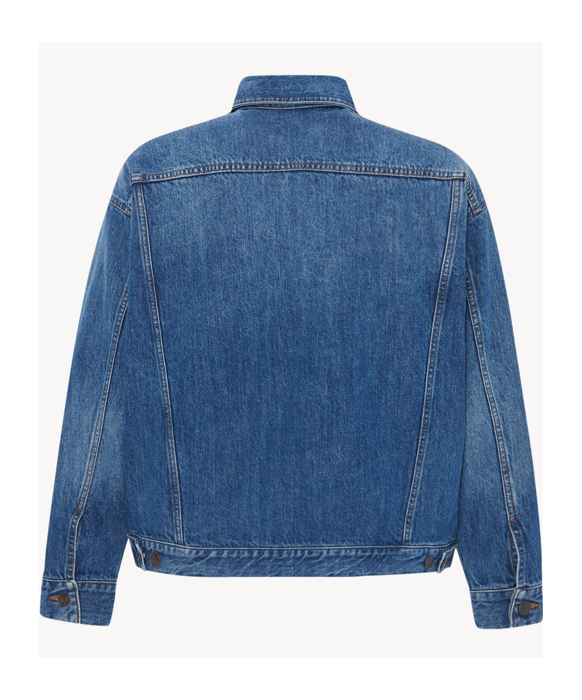The Row Blue Seb Denim Jacket In Blue