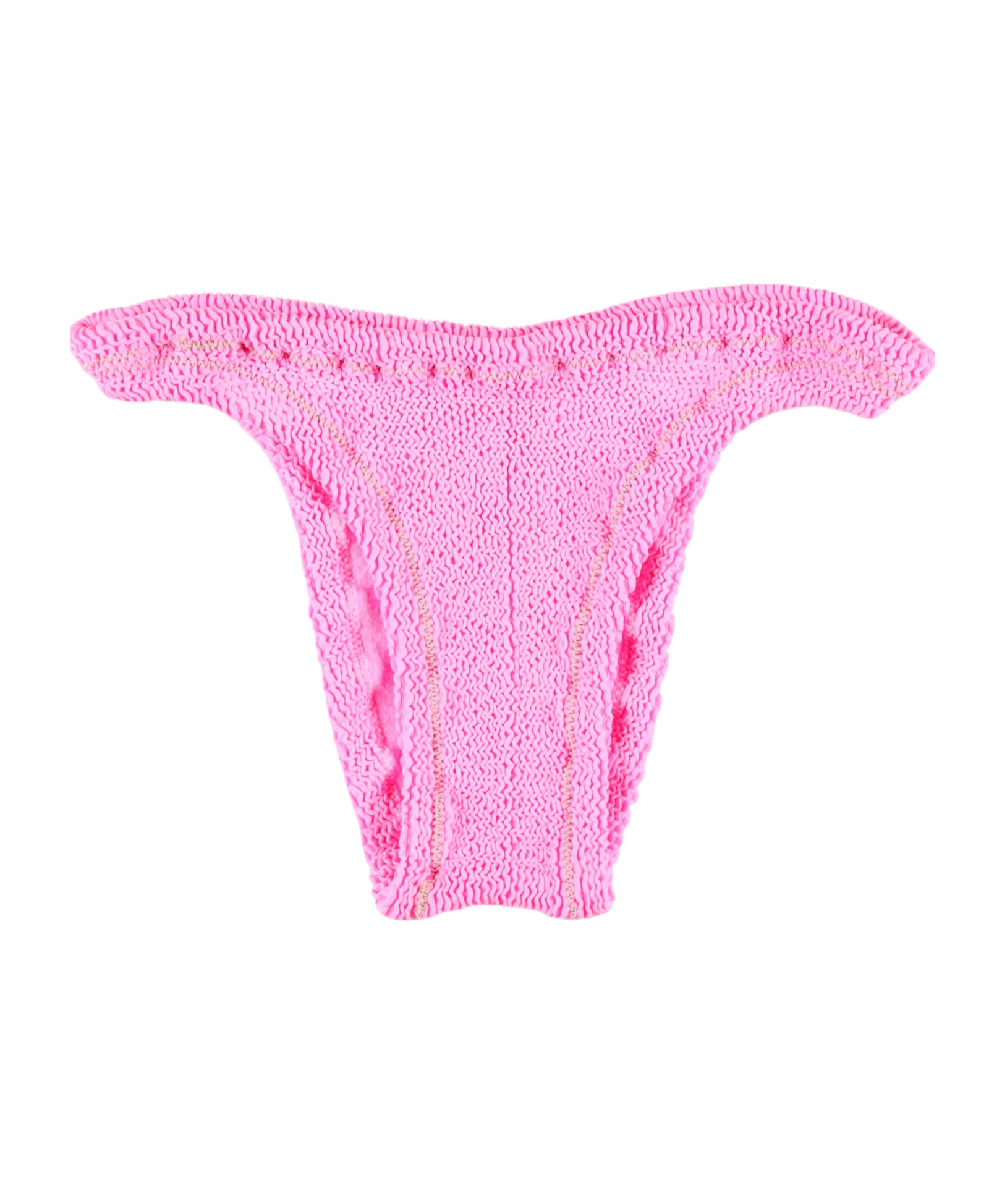 Reina Olga Ginny Brazilian Cut High-cut Leg Bikini Bottom In Pink