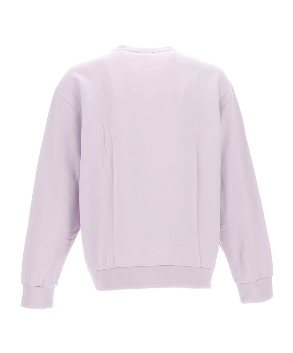 Apc Logo-print Sweatshirt In Purple
