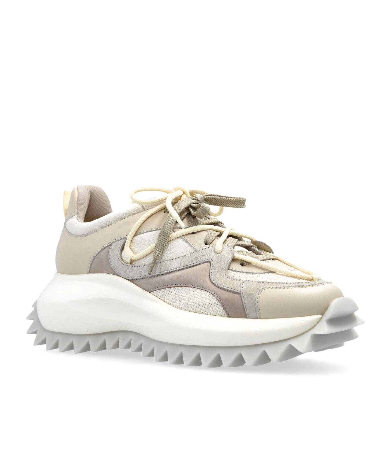 Shop Vic Matie Running Trek Sneakers In White