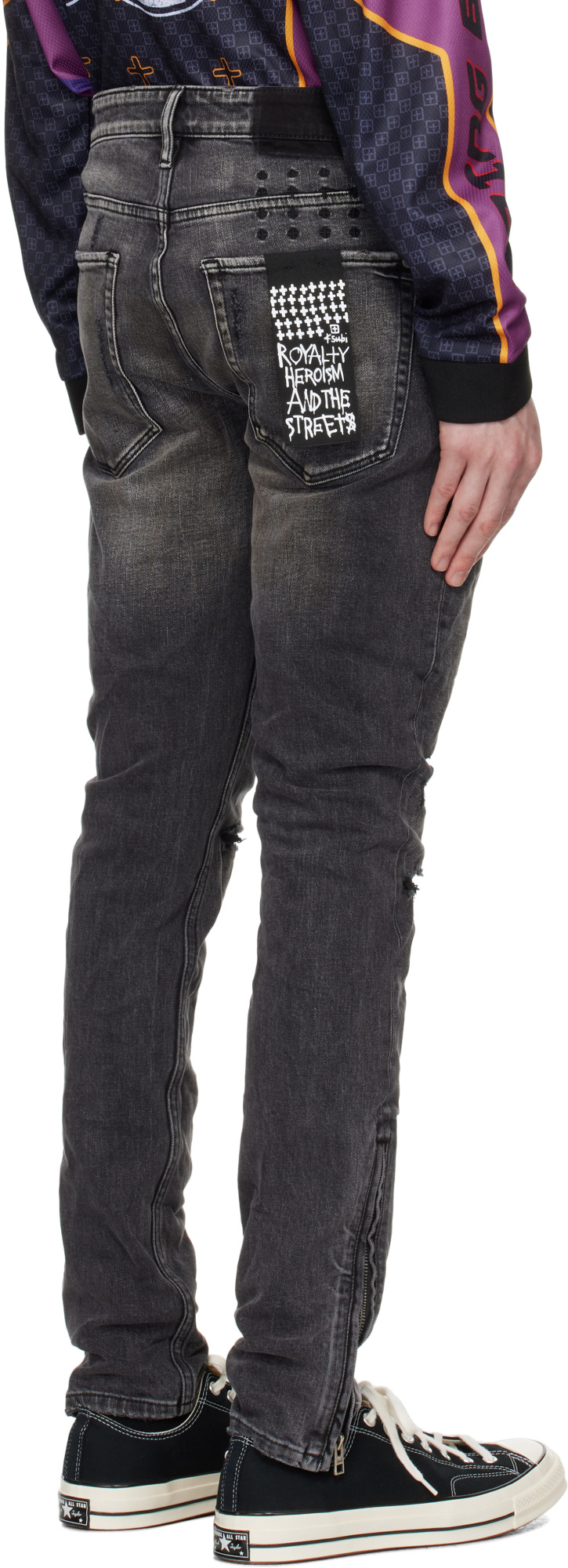 KSUBI VAN WINKLE TORQUED CHAMBER JEANS 