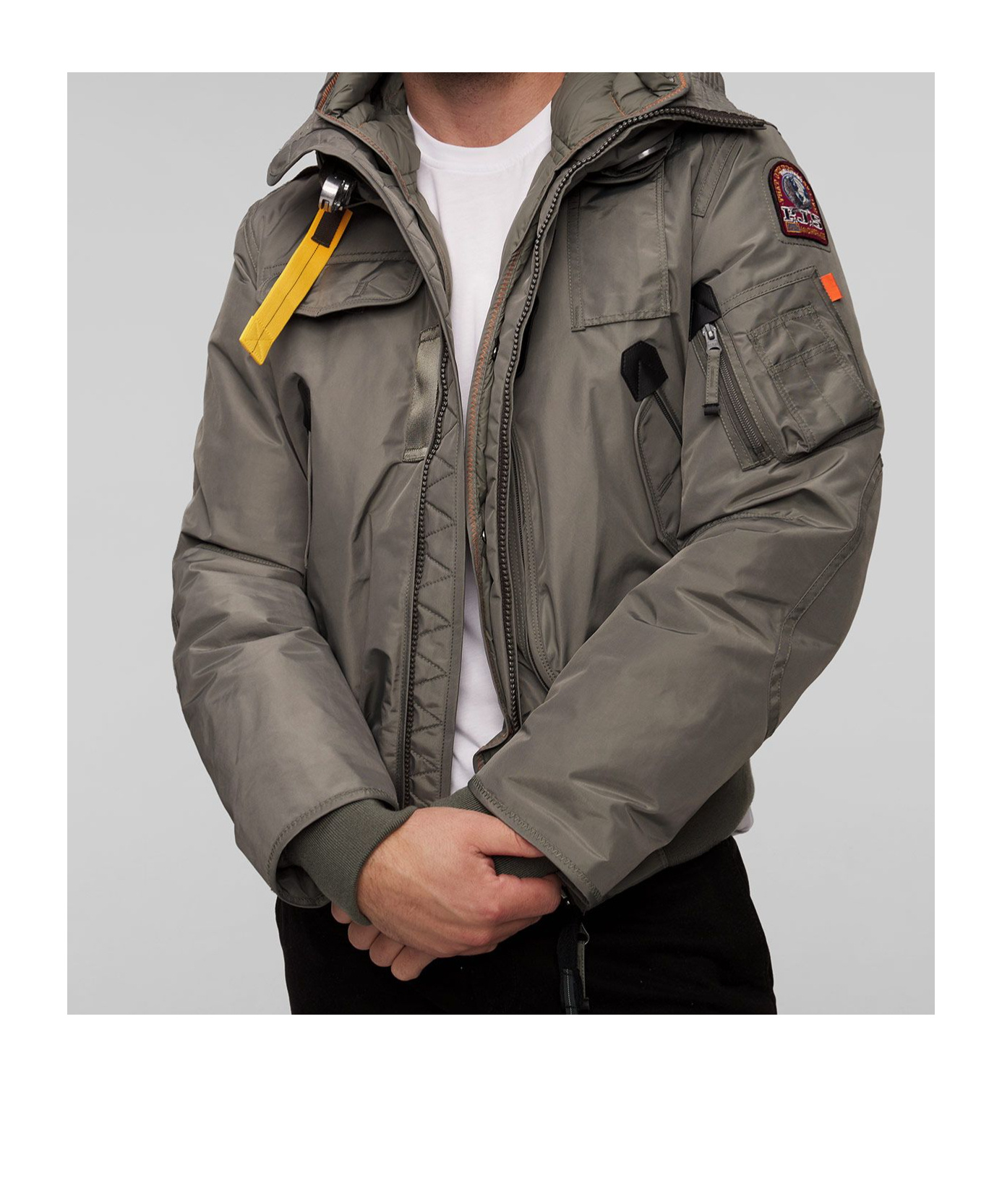 Parajumpers Long-sleeved Casual Jacket In Black