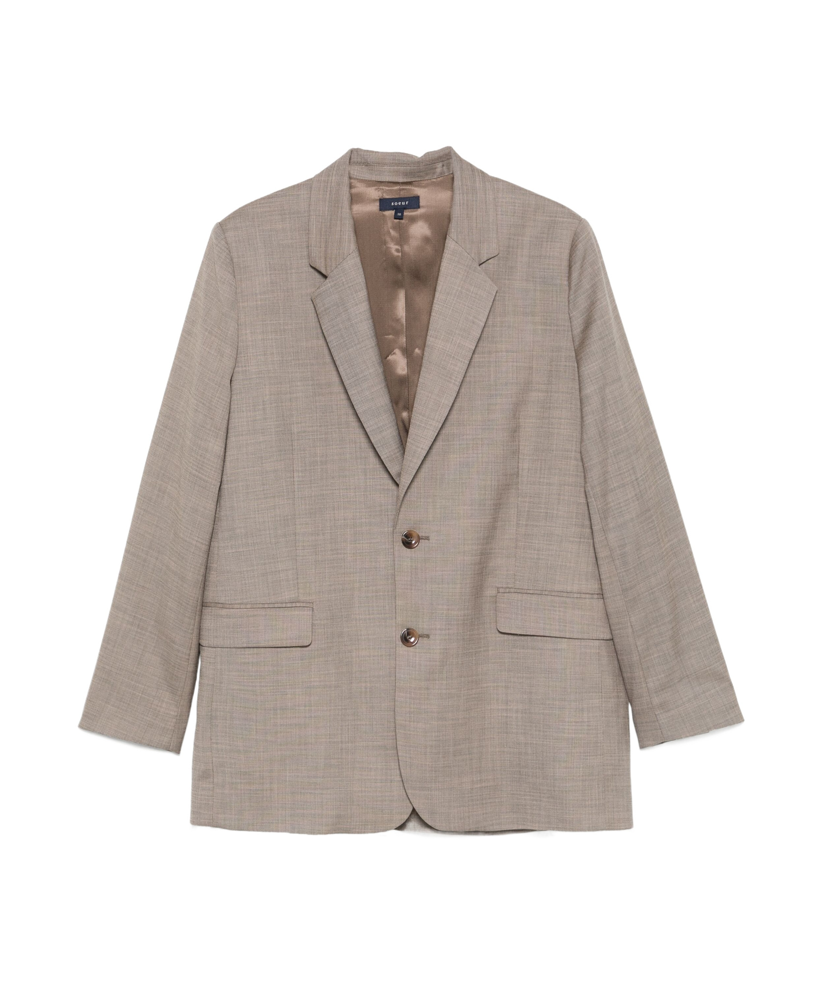 Soeur Dune Blazer In Nude