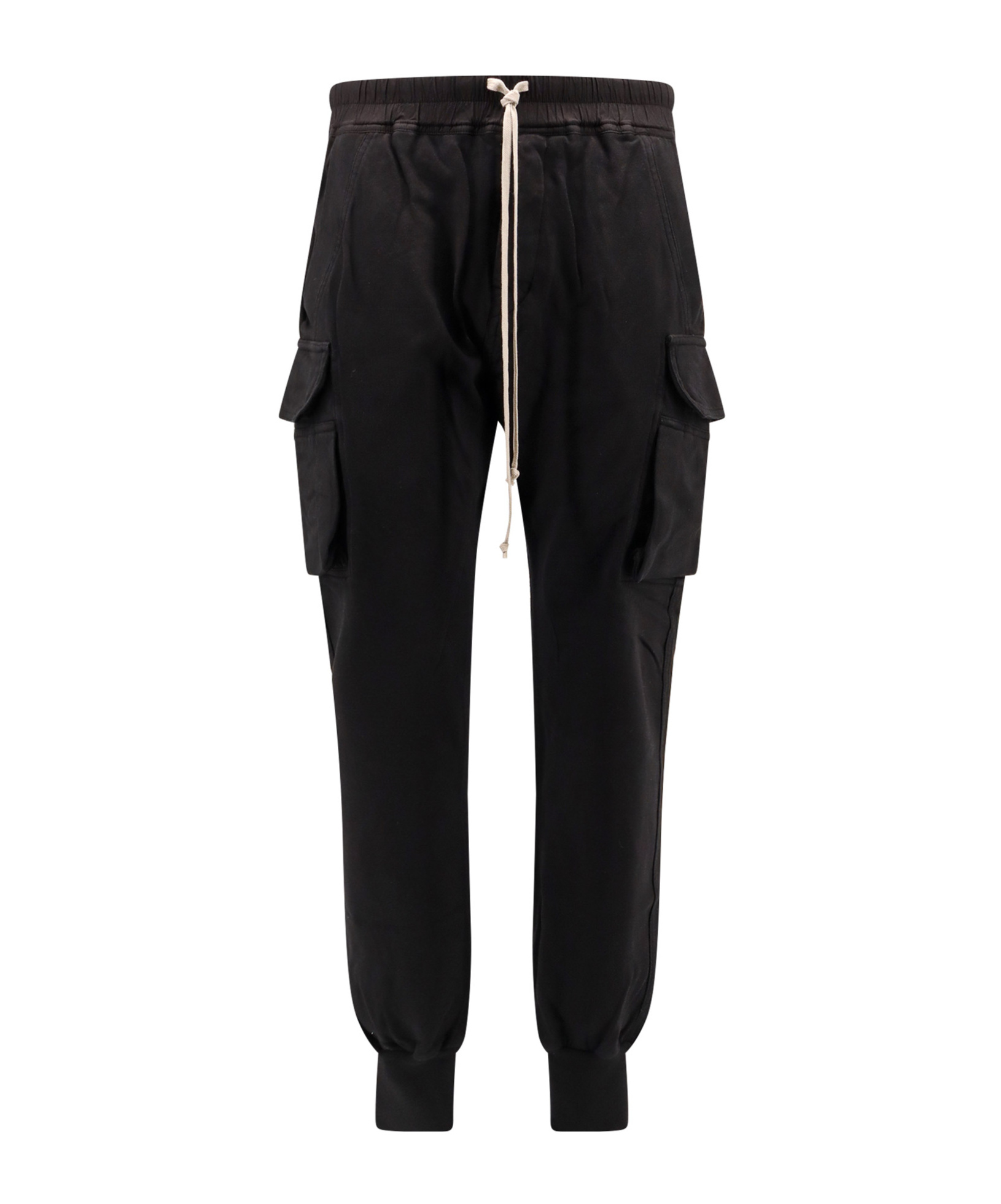 Rick Owens Drkshdw Mastodon Cut Track Trousers In Black