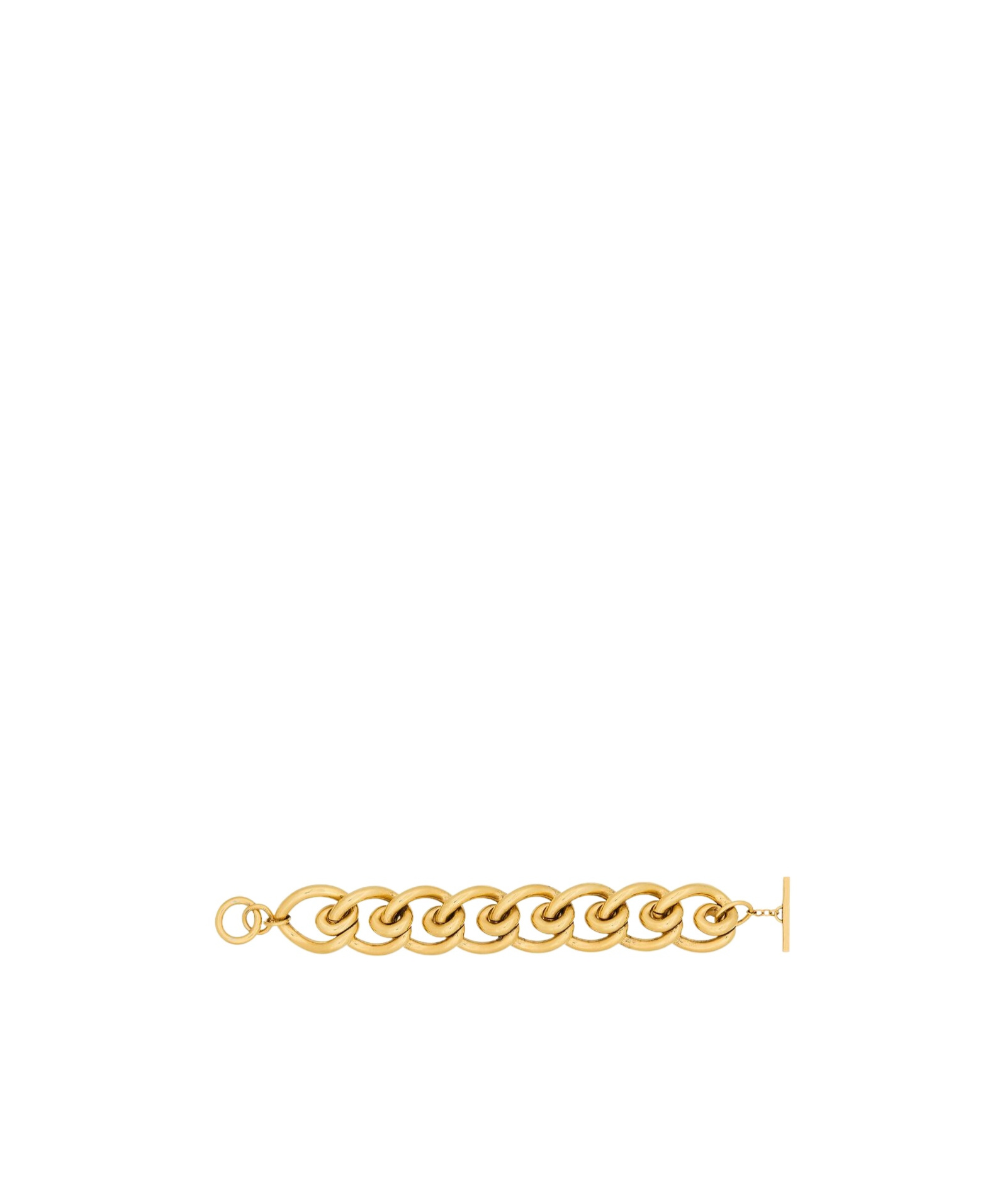 Saint Laurent Chain Bracelet In Yellow