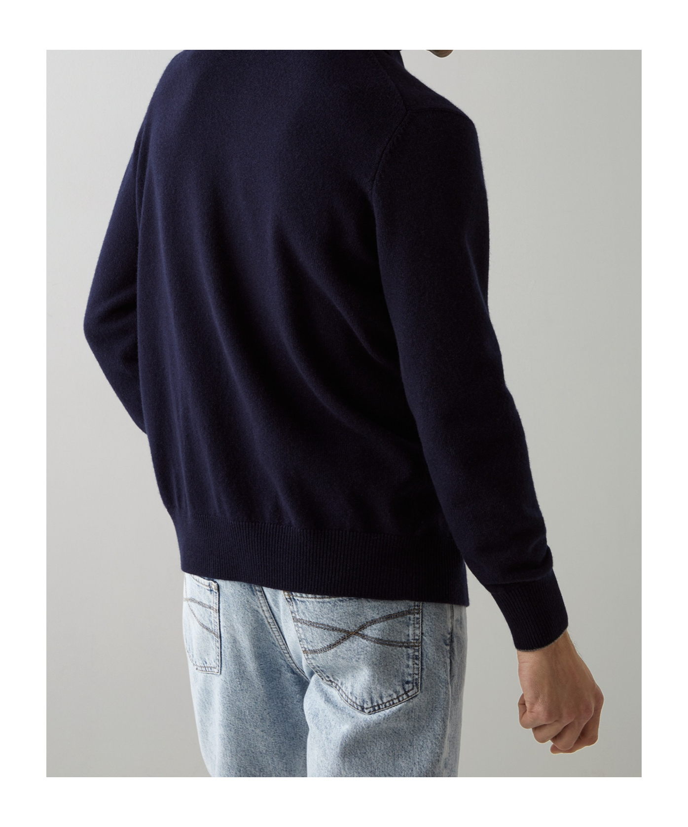 Brunello Cucinelli Patch Pocket Knitted Cardigan In Black