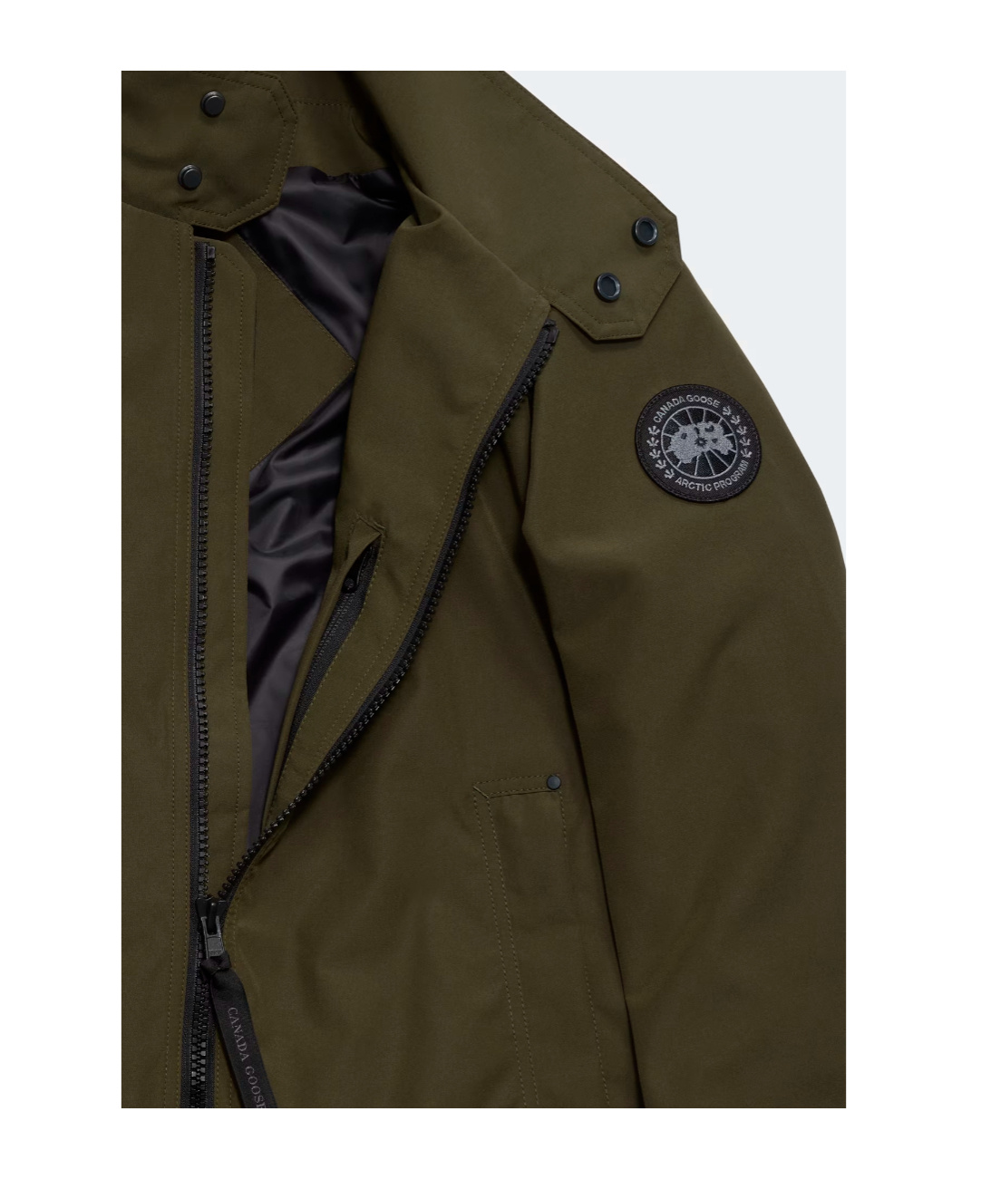 Canada Goose Rosedale Jacket Black Label In Gray