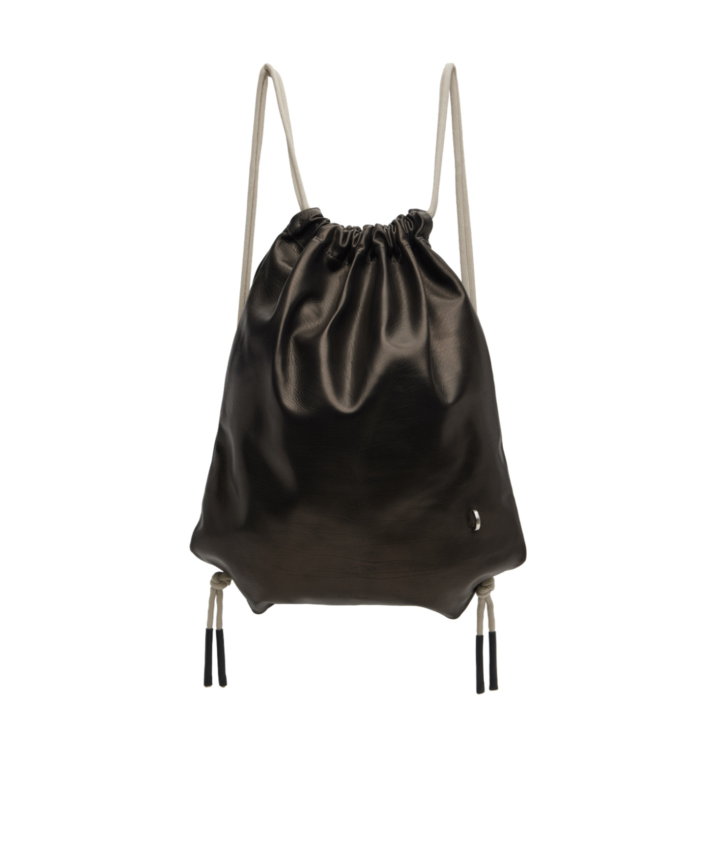 Rick Owens Concordians Drawstring Backpack In Black