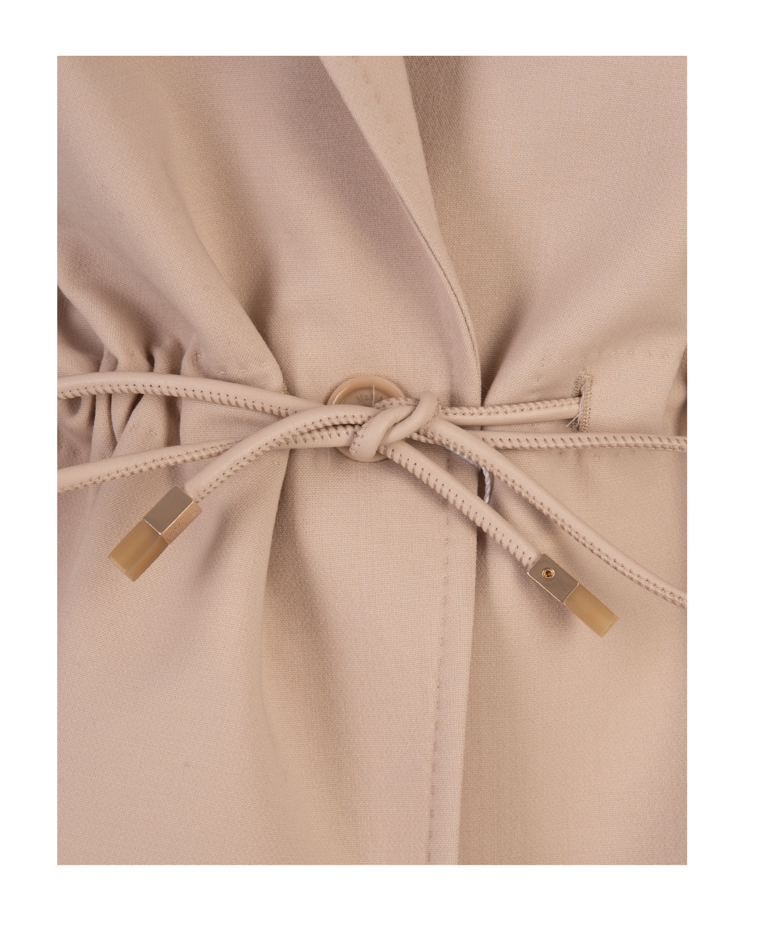 Max Mara Light Cacha Betulla Jacket In Nude