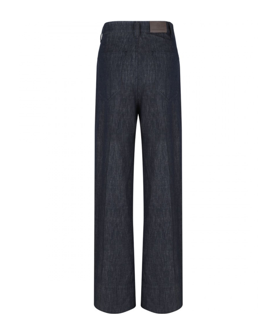 Shop Brunello Cucinelli Multi-pocket Denim Pants In Black