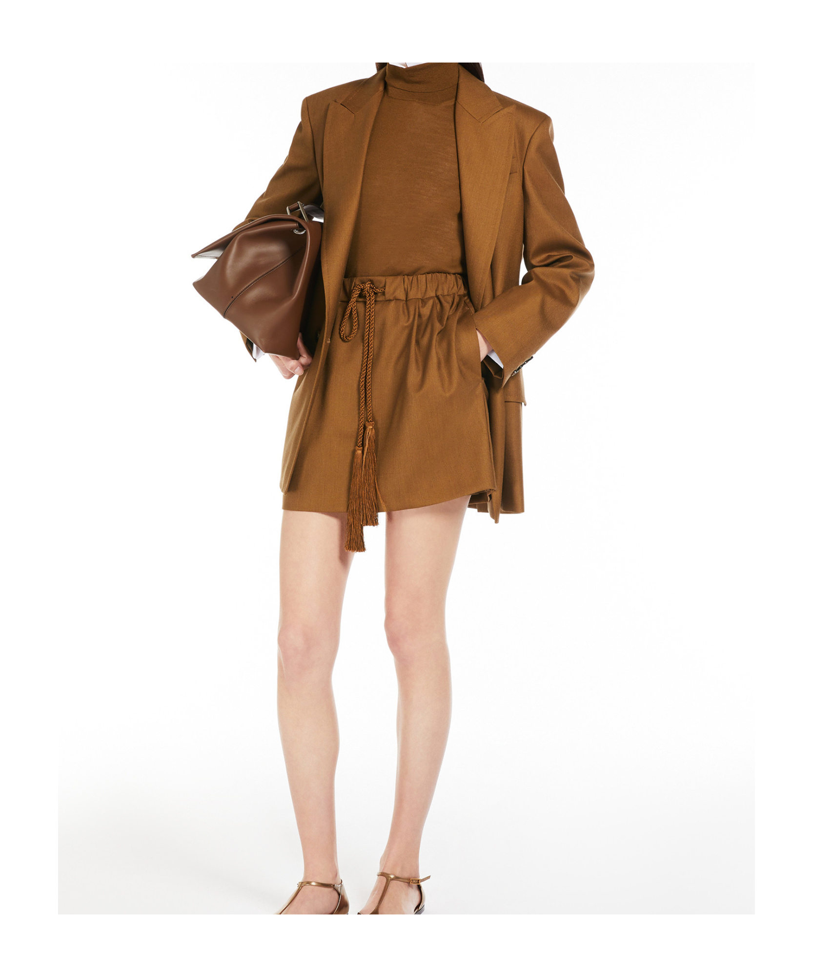 Max Mara Olympia Jackets Brown In Brown