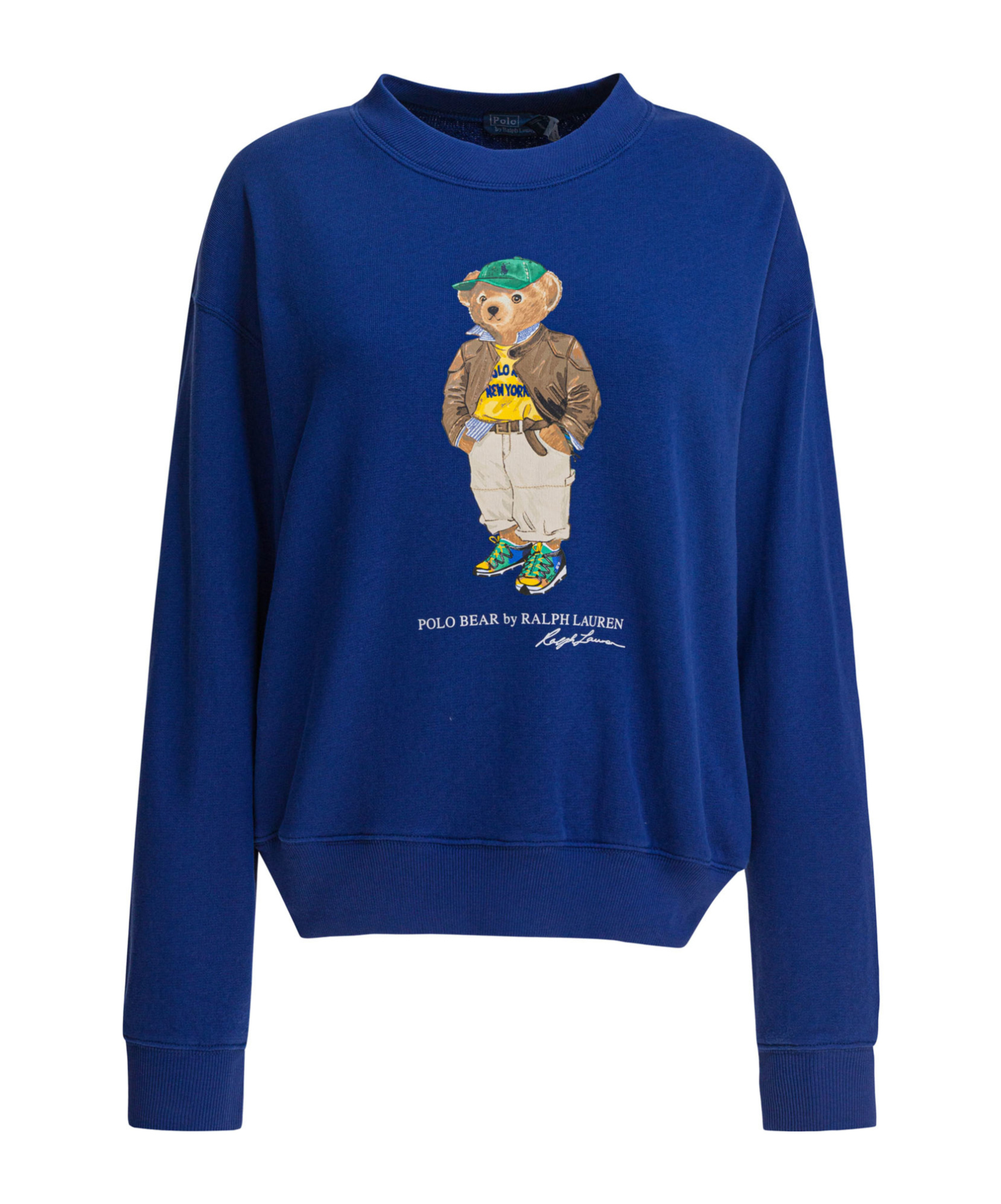 Polo Ralph Lauren Cubdppcs-long Sleeve-sport Shirt Sweatshirts Blue In Blue