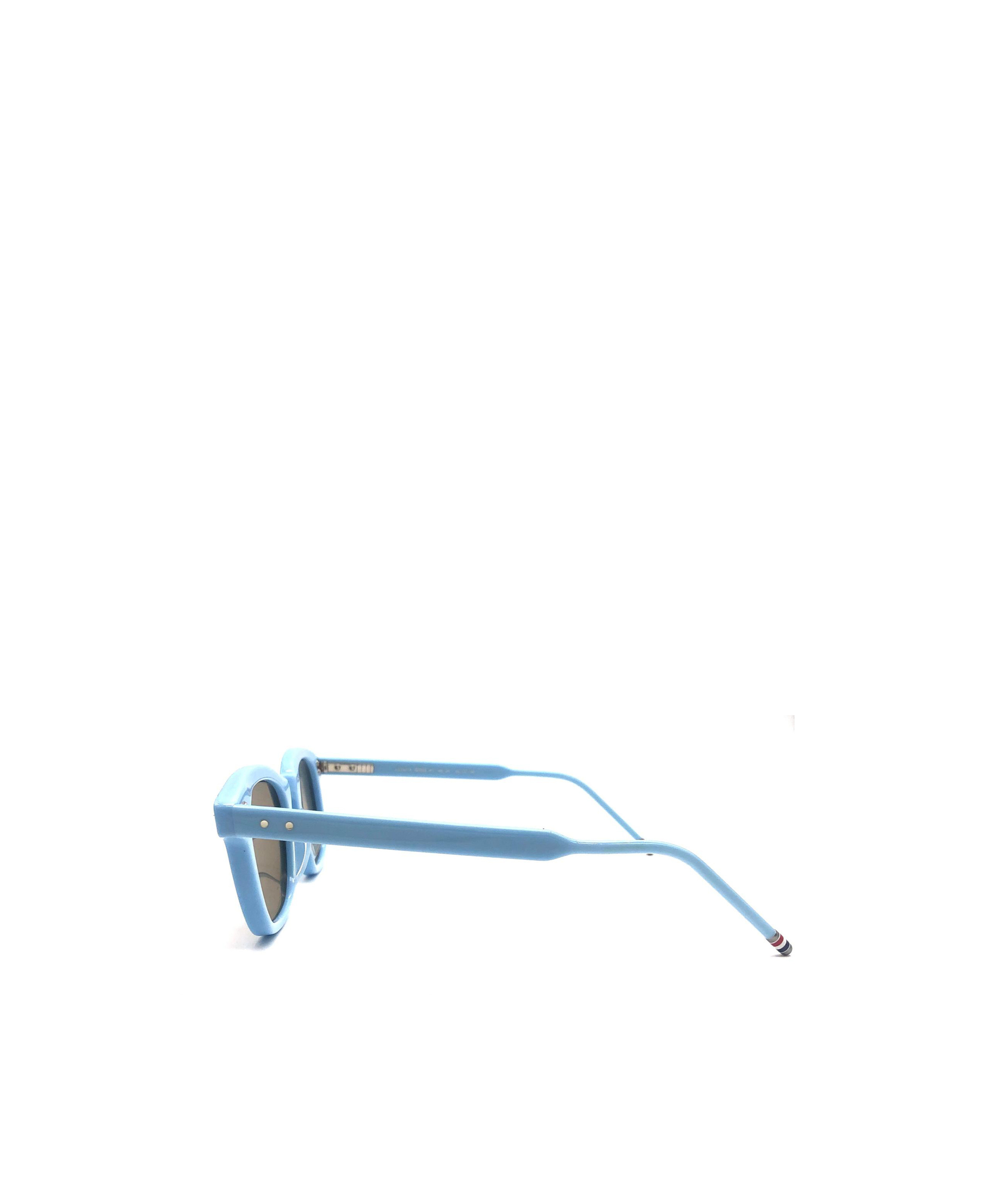 Thom Browne Eyewear Rectangle Frame Sunglasses In Gray