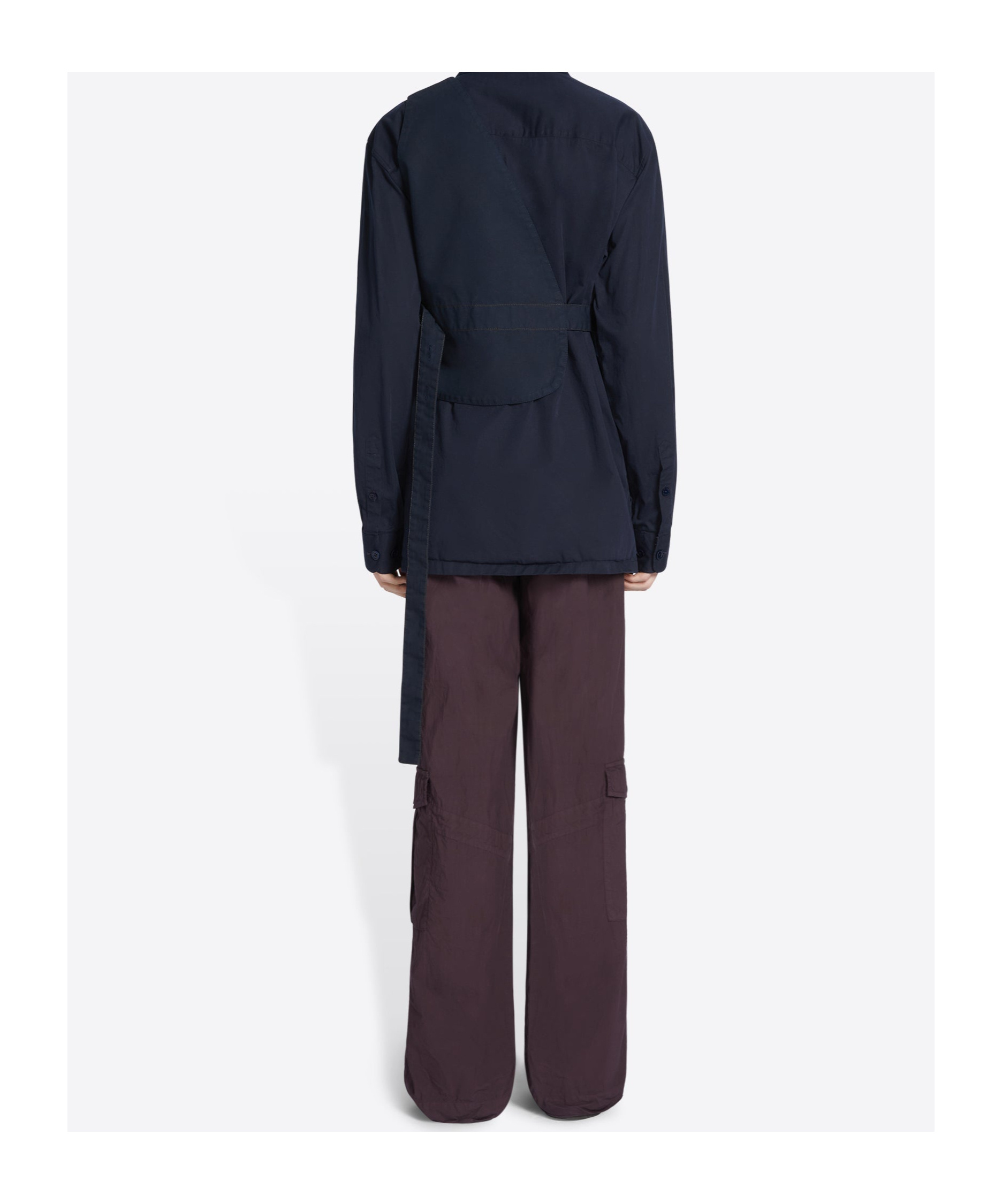Dries Van Noten Belt Loops Slacks