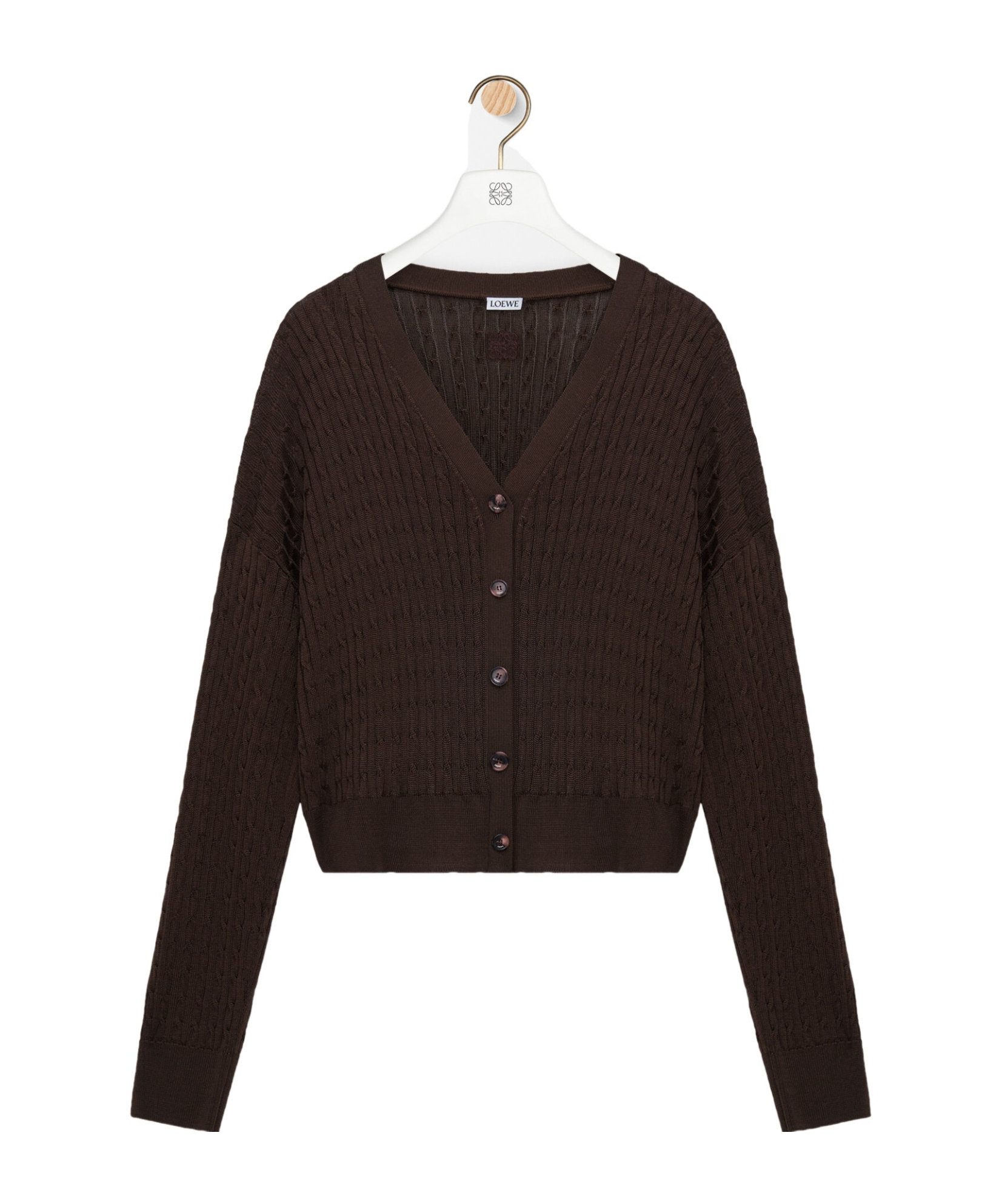 Loewe Long-sleeved Cardigan In Multi
