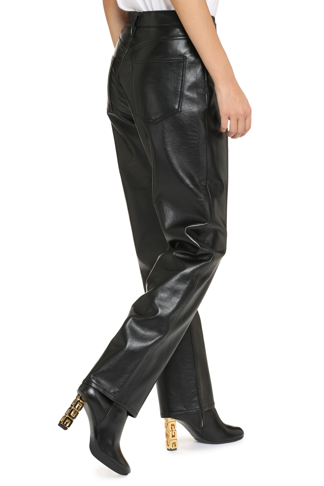 Agolde 90 's Pinch Waist Pants In Black