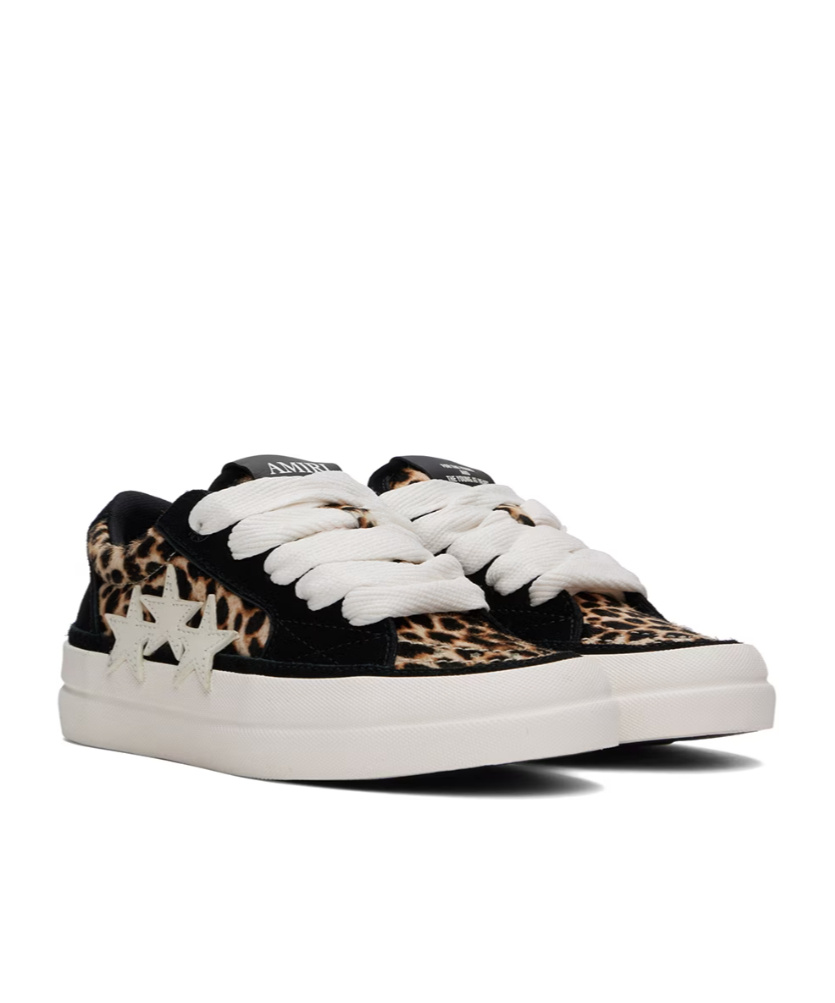 Amiri Laced Sneakers In White