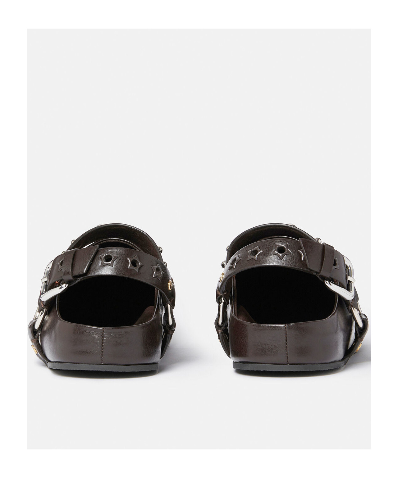Stella Mccartney Elyse Studded Clogs In Black
